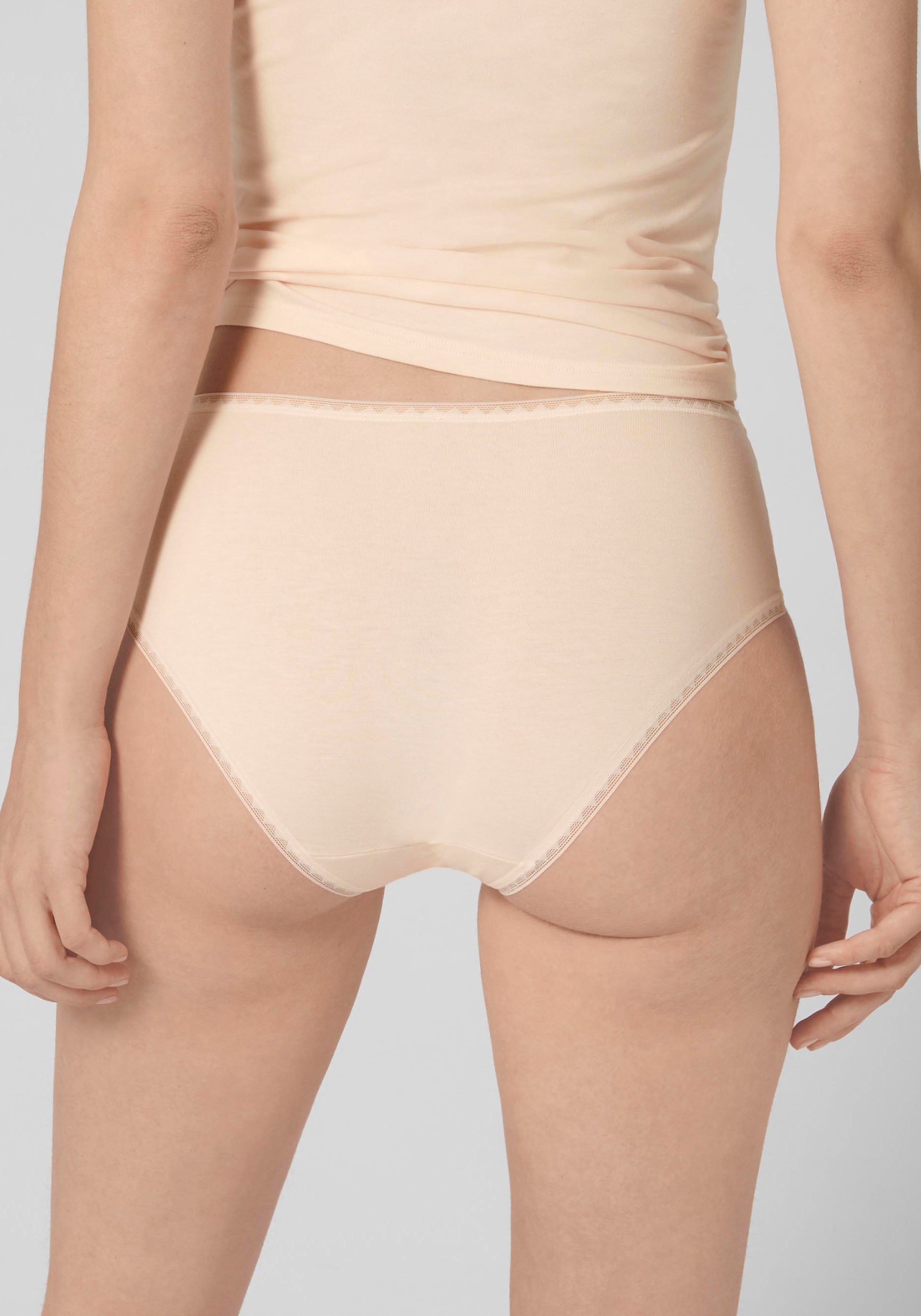 sloggi Slip »GO Midi C2P«, (2er Pack), zarte Spitzendetails