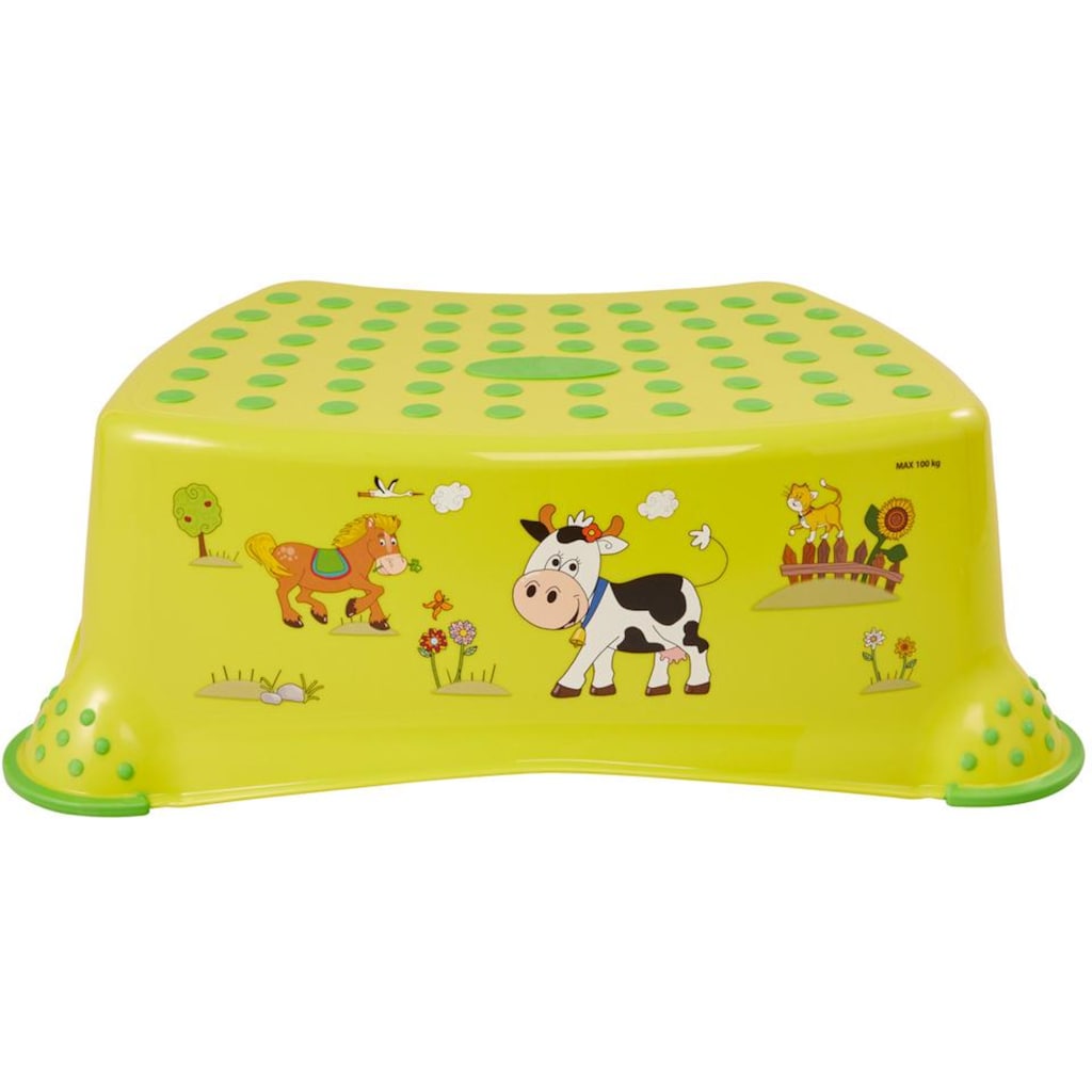 keeeper Töpfchen »Funny Farm«, (Set, 3 tlg.), Kinderpflege-Set - Töpfchen, Toilettensitz und Tritthocker