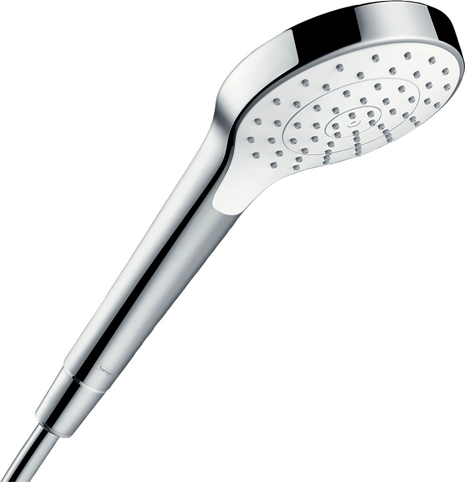 hansgrohe Handbrause »Croma S«, 11cm, 1 Strahlart Weiß/chrom günstig online kaufen