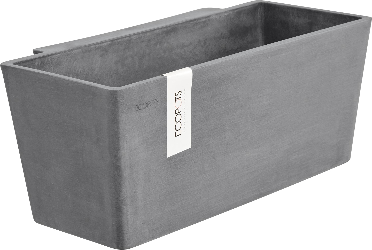 ECOPOTS Blumentopf »MANHATTAN M cm 17,2x17,515 BxTxH: kaufen online Grey«