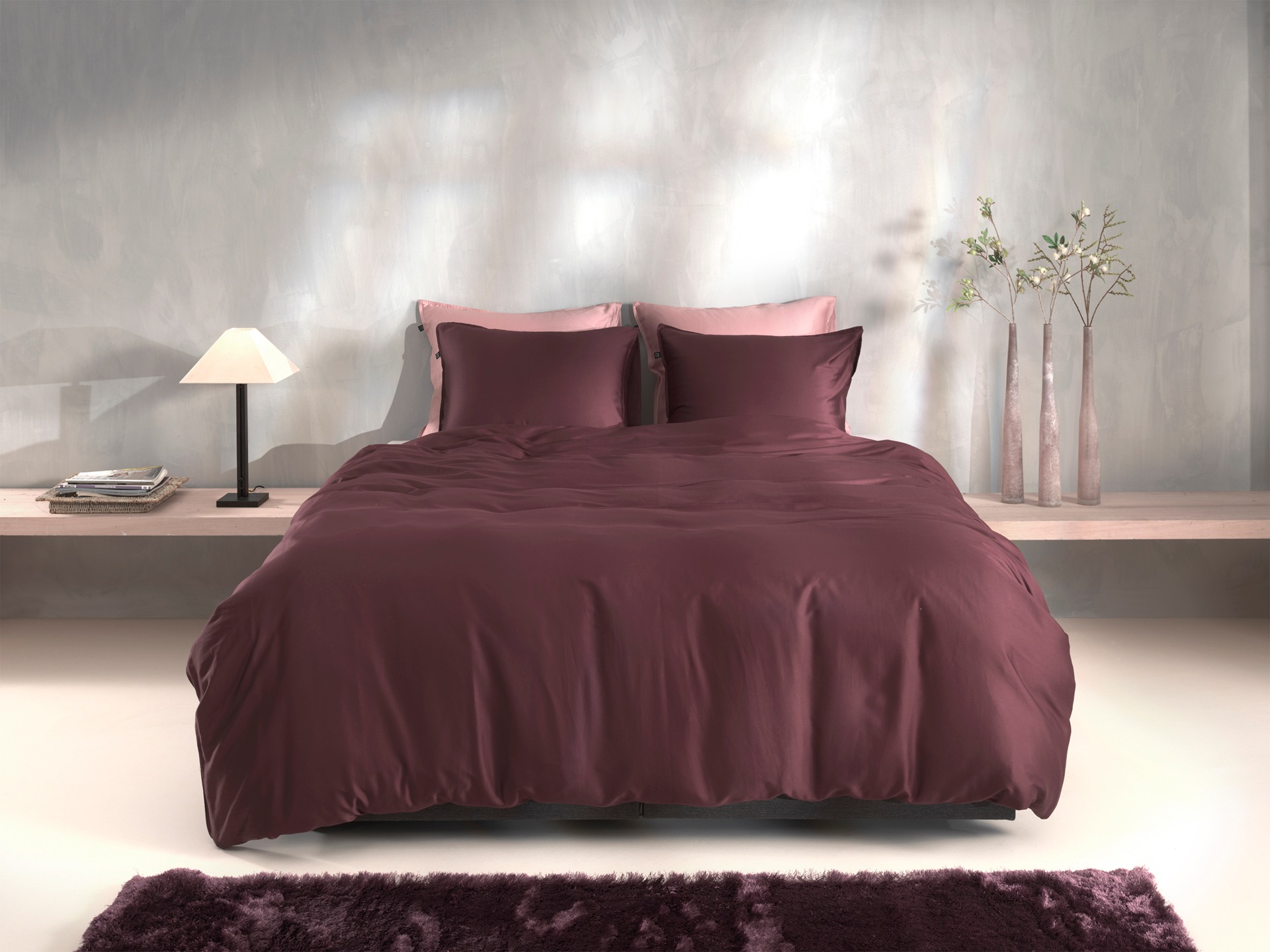 ZO HOME »Zohome Baumwolle Mako-Satin Bettwäsche Satinado« 2 Bettwäsche aus 100% Baumwolle, hochwertige Mako-Satin, ab 135x200 cm.
