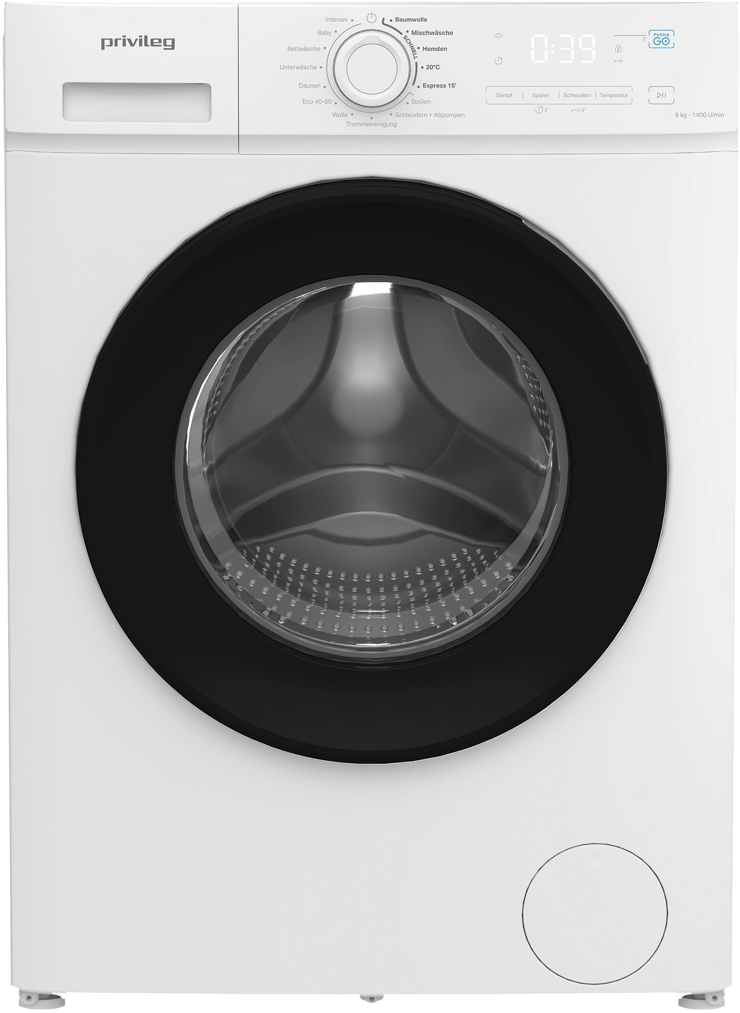 Privileg Waschmaschine MY TIME »PWFA 854A MY TIME DE«, 8 kg, 1400 U/min, Me günstig online kaufen