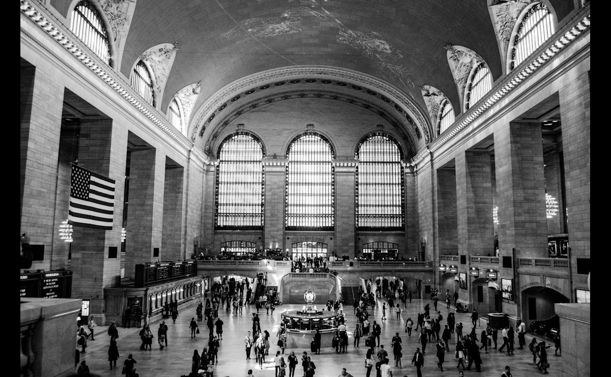 Papermoon Fototapete »Hauptbahnhof New York« günstig online kaufen