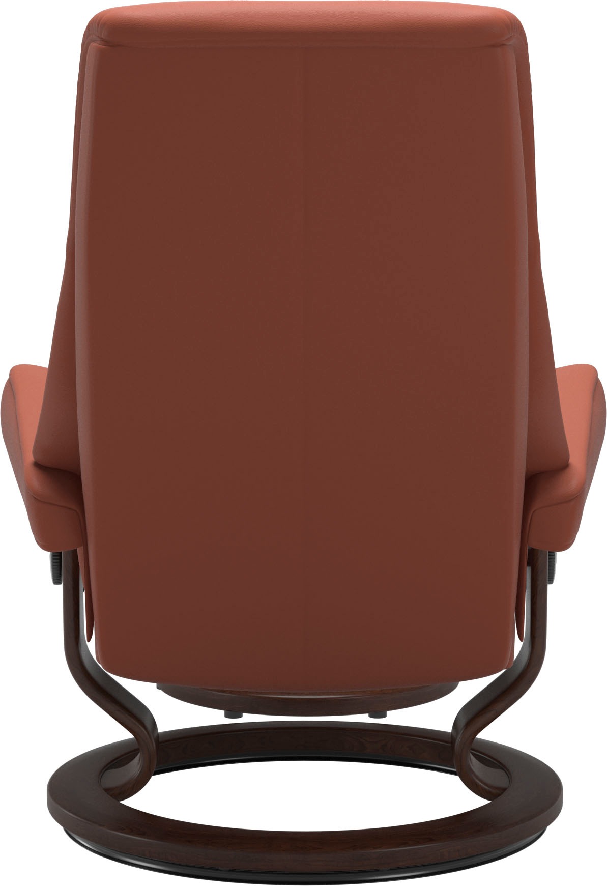 Stressless® Relaxsessel »View«, (Set, Relaxsessel mit Hocker), mit Classic Base, Größe M,Gestell Braun