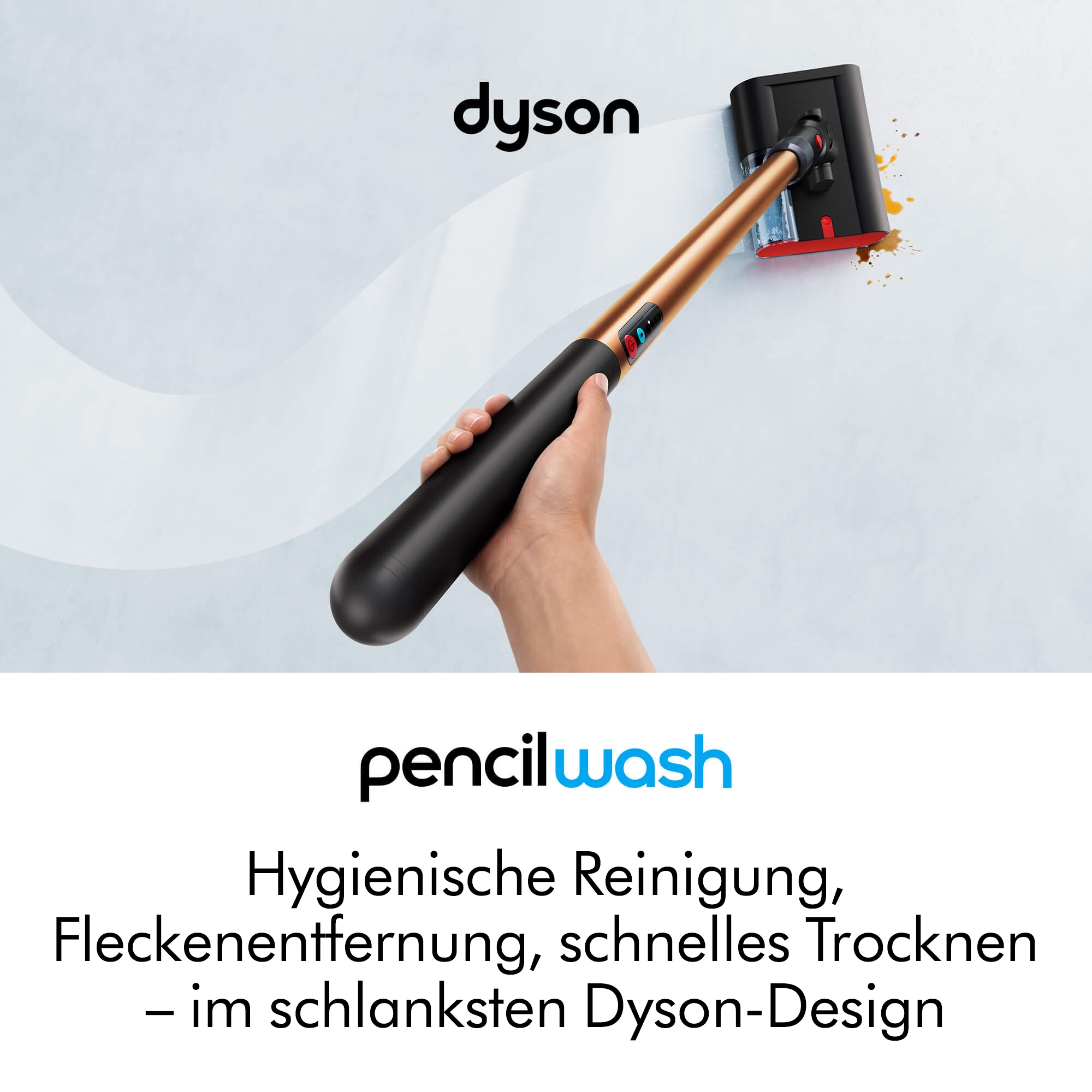 DYSON Nass-Trocken-Akkusauger »Dyson PencilWash™ Nassbodenreiniger« PencilWash™ das leichteste Dyson-Modell