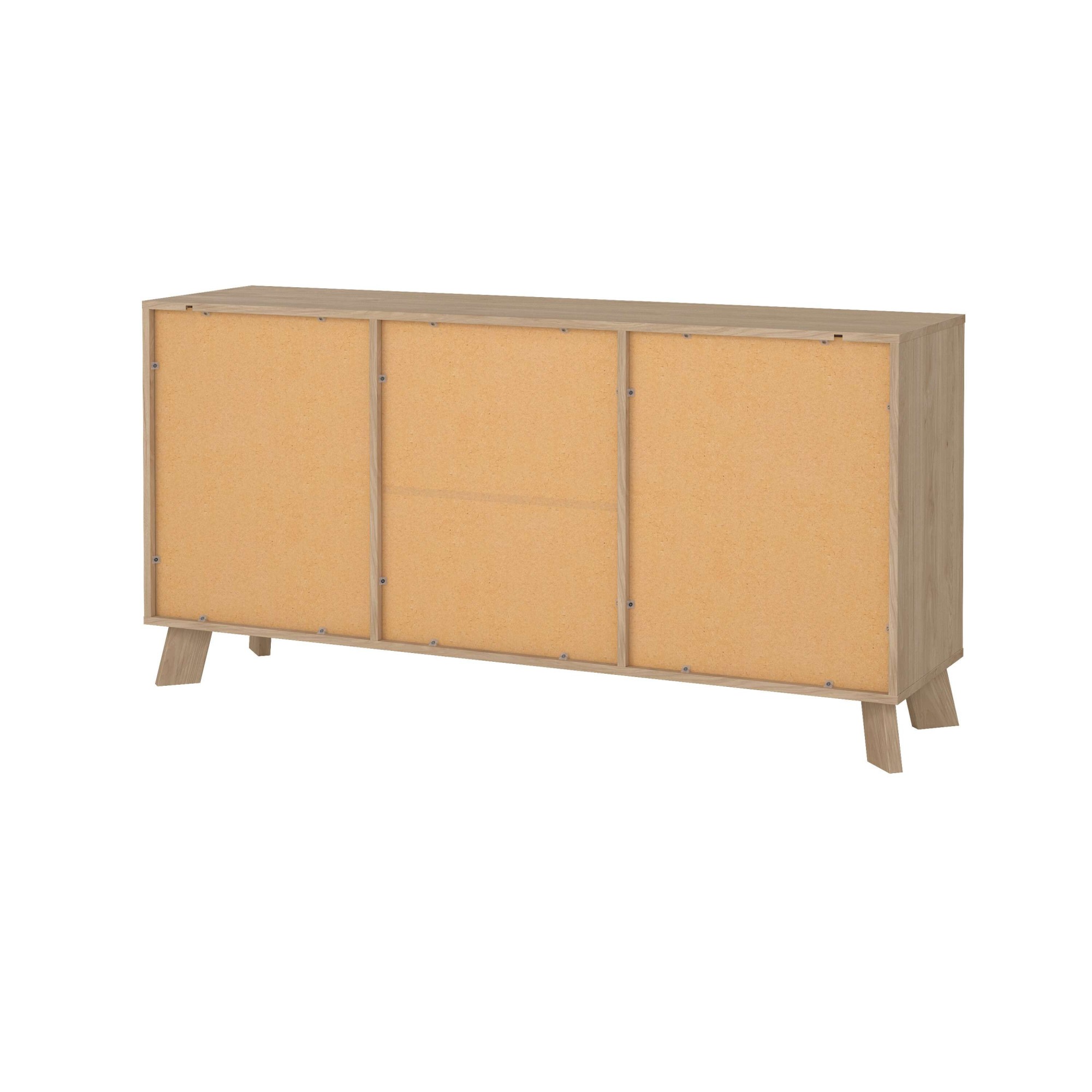 andas Sideboard »Ikast, Stauraum, Schubladenschrank, Aufbewahrung«, 2 Türen und 3 Schubladen, Breite 147 cm, Höhe 73 cm
