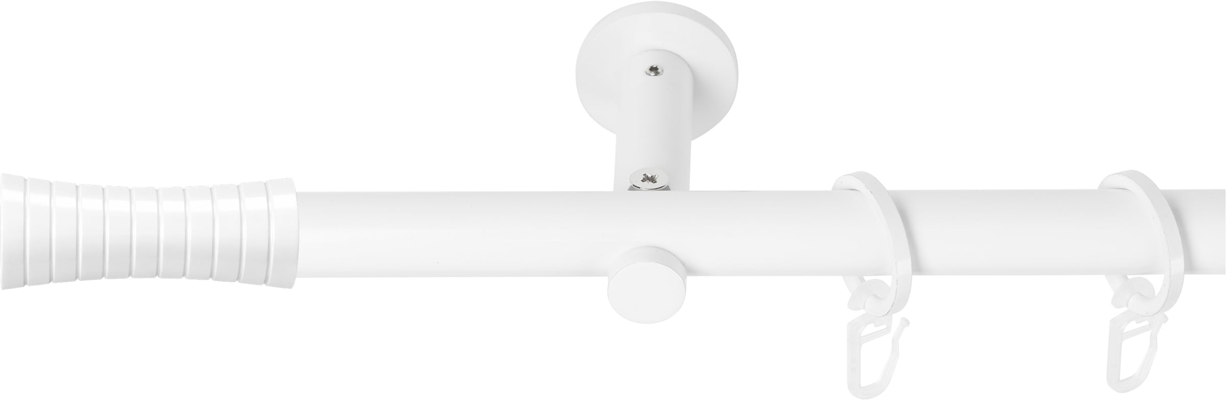 SN DECO GROUP Gardinenstange Ø 19 mm 1 läufig-läufig Fixmaß;kürzbar