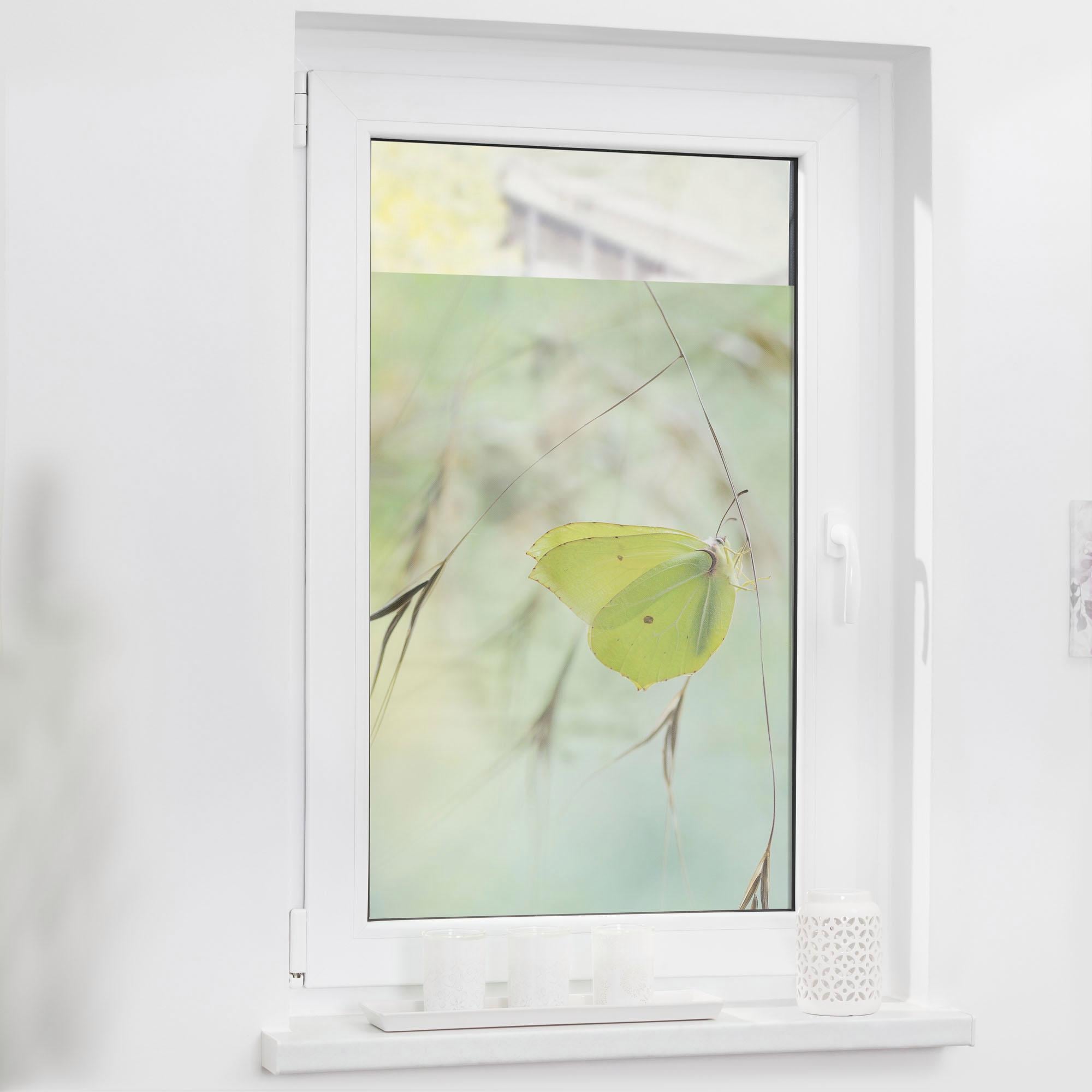 LICHTBLICK ORIGINAL Fensterfolie »Schmetterling Grün«, 1 St., blickdicht, s günstig online kaufen