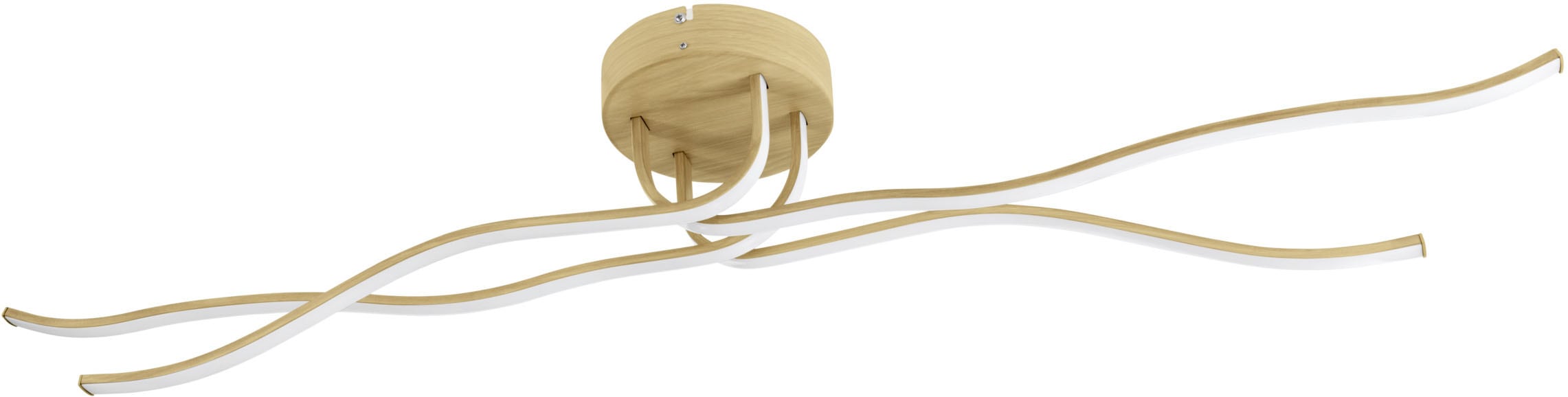 EGLO Deckenleuchte »RONCADE 2 Wand- / Deckenlampe - Stahl, Alu - LED - 37W günstig online kaufen