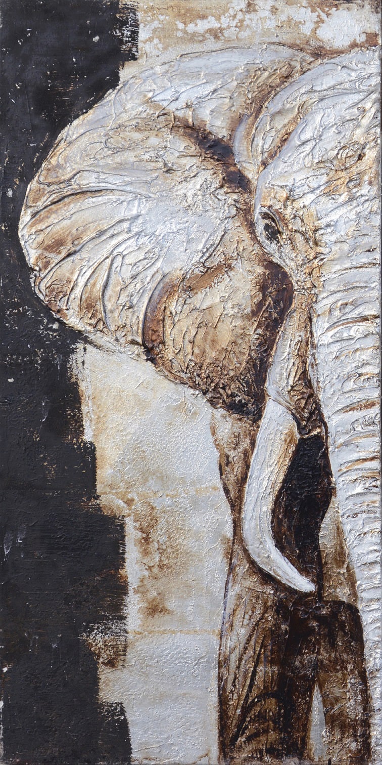 Bönninghoff Ölbild handgefertigt Rechnung St.), »Ölgemälde, auf Elefant«, kaufen (1