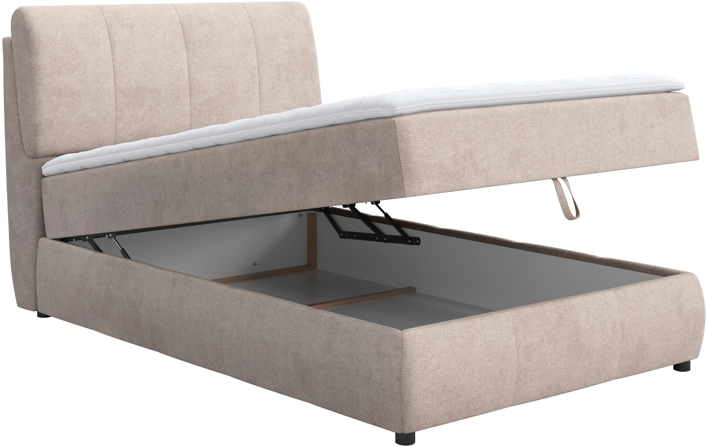 COTTA Boxbett »Cooper«, inkl. Topper, Bettkasten und verstellbarem Kopfteil