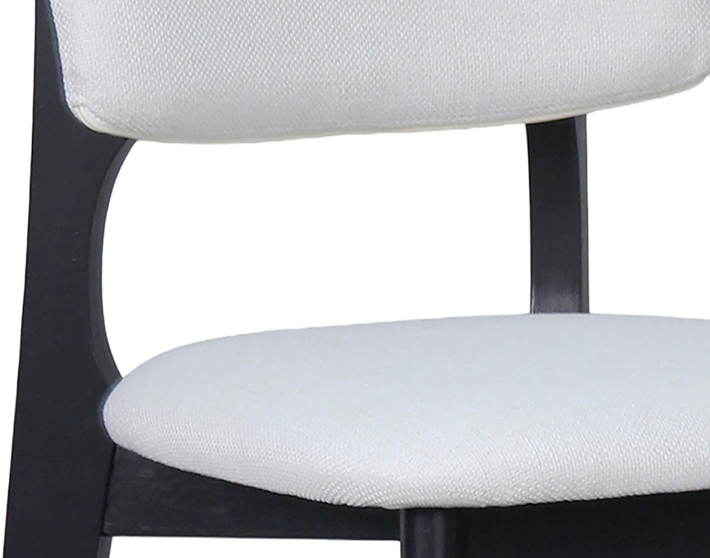 byLIVING Esszimmerstuhl »Elsa« (Set) 2 Stk.modern gemütlicher Massiv - Holzstuhl mit hochwertigem Webstoffpolster