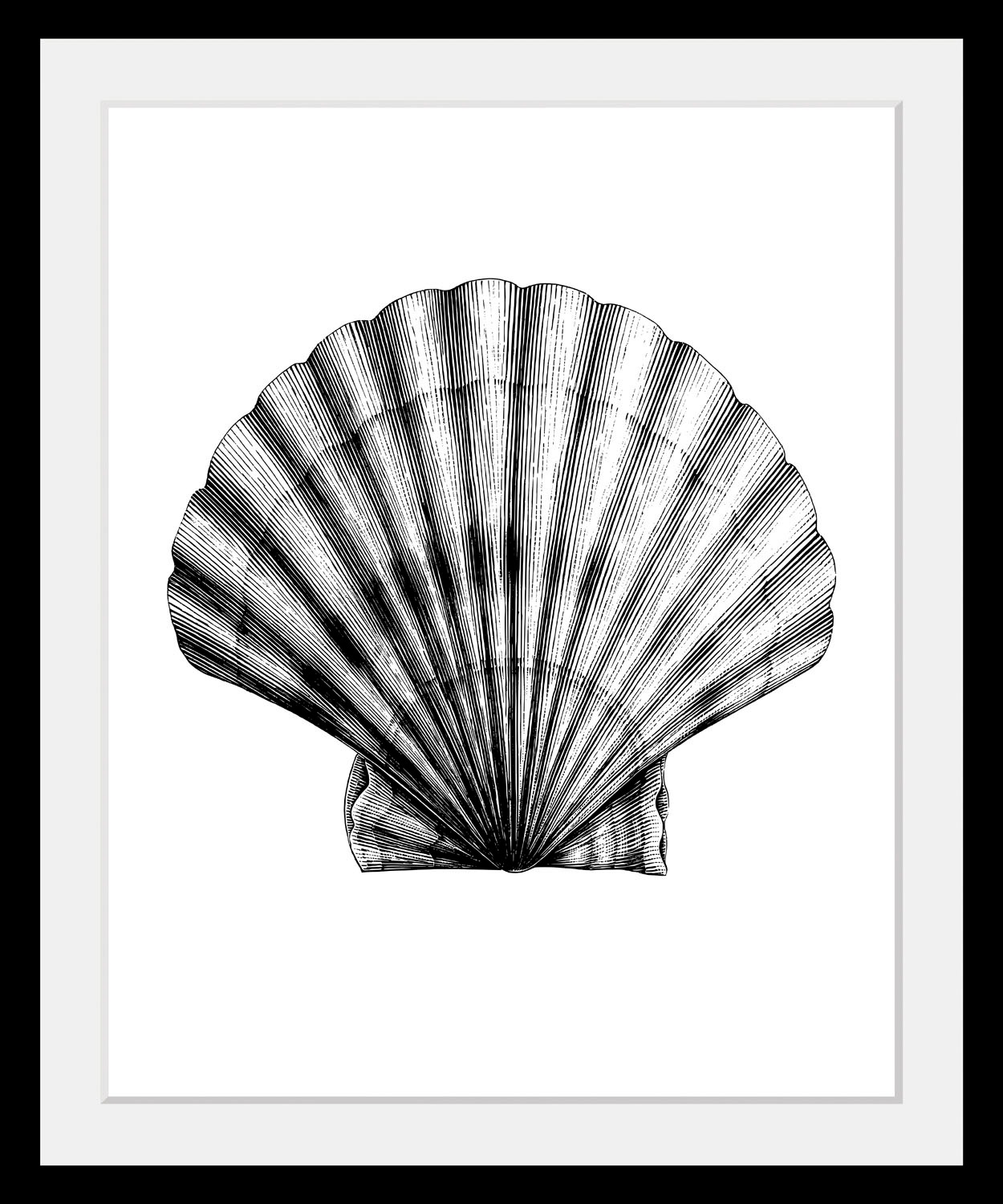 queence Bild »Justus« Kunst | Meer | Meer Bilder | Wassertiere 1 Stk. tlg. HD Premium Poster-Druck inkl. Holzrahmen