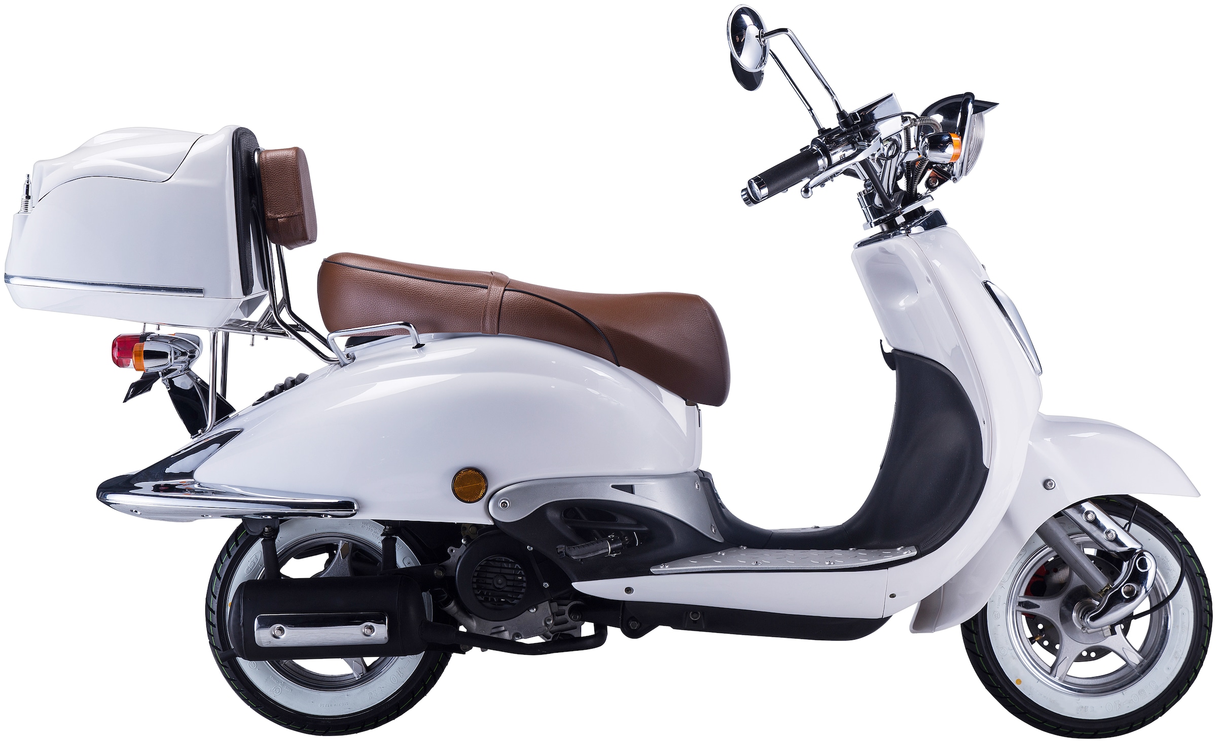 GT UNION Motorroller »Strada 25« 49,5 cm³ 25 km/h Euro 5 2,7 Set, mit Topcase,  Luftgekühlter Motor