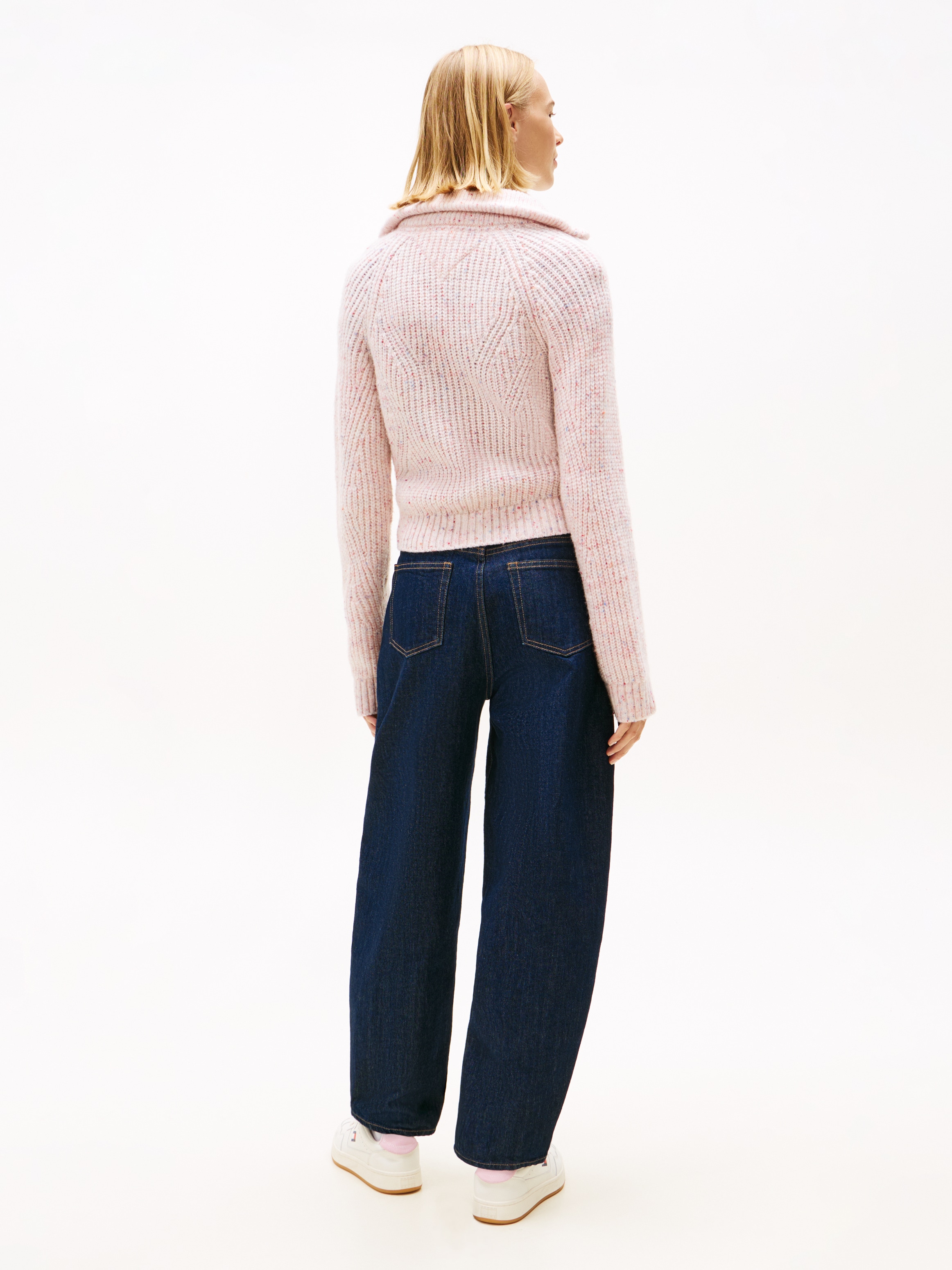 Tommy Jeans Troyer »TJW NEP 1/4 ZIP SWEATER«