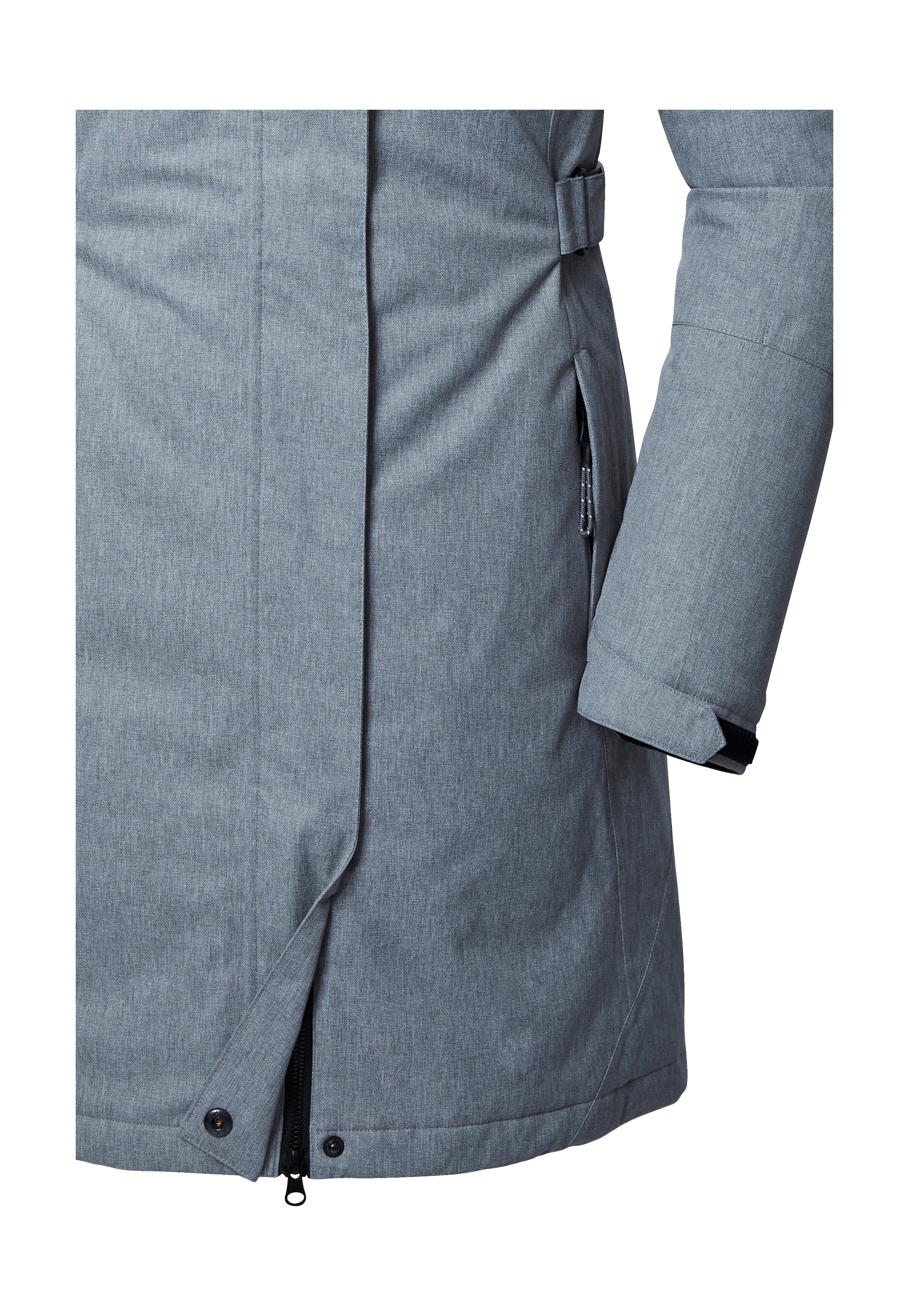 Killtec Parka »KOW 303 WMN PRK«, Wasserdichter, atmungsaktiver Damenparka mit abnehmbarer Kapuze