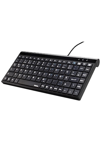 Hama Slimline Mini-Keyboard "SL720", Schwarz kaufen