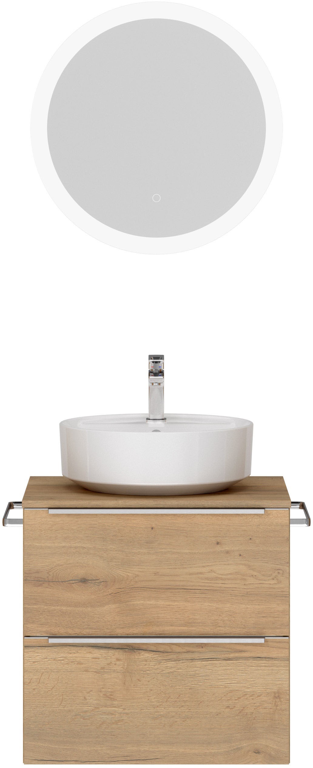 nobilia® Badmöbel-Set »Alvene« vormontiert, mit Soft-Close, 2 Stk. tlg. günstig online kaufen