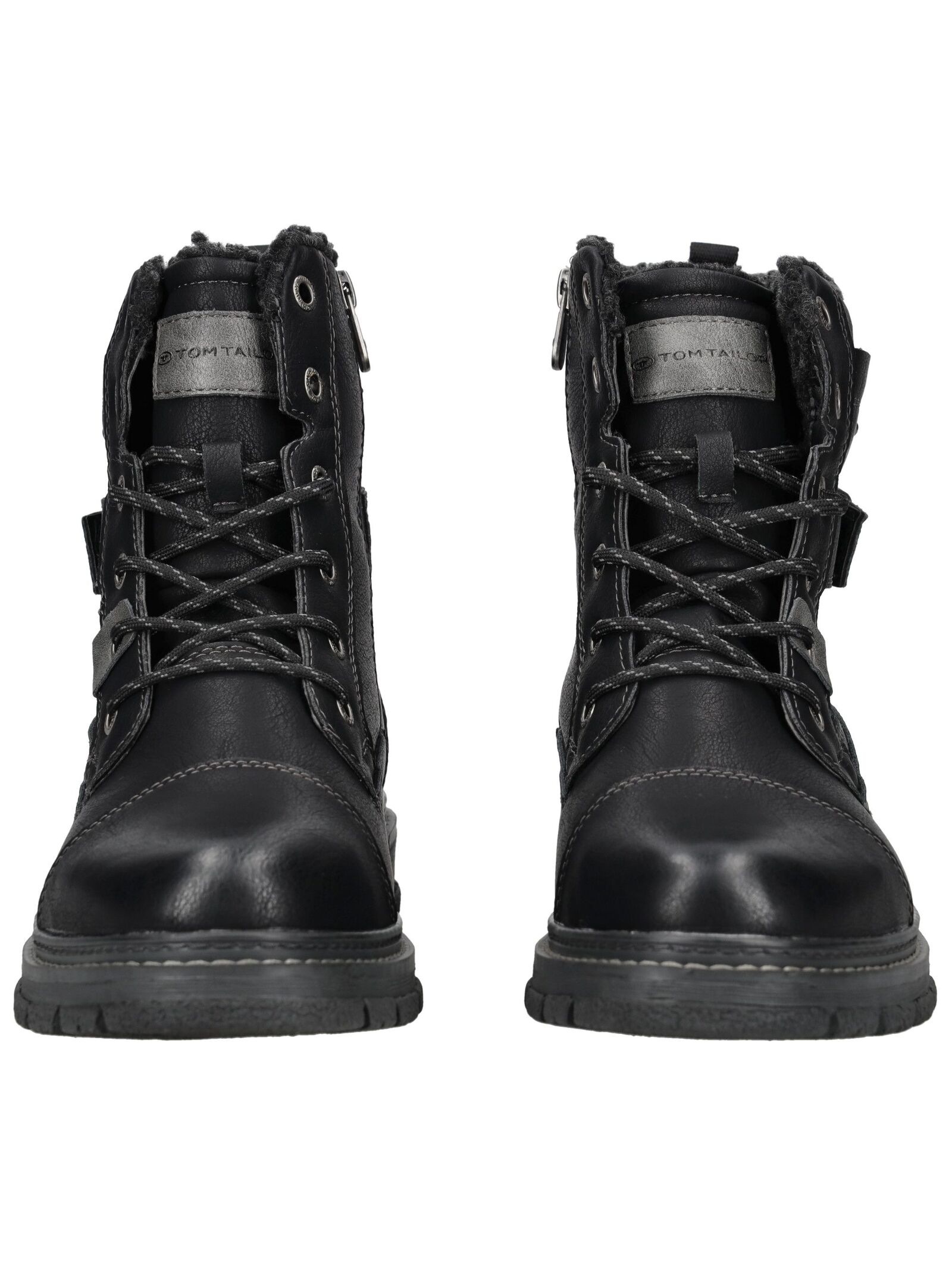 TOM TAILOR Schnürstiefelette »Tom Tailor Stiefelette Lederimitat«