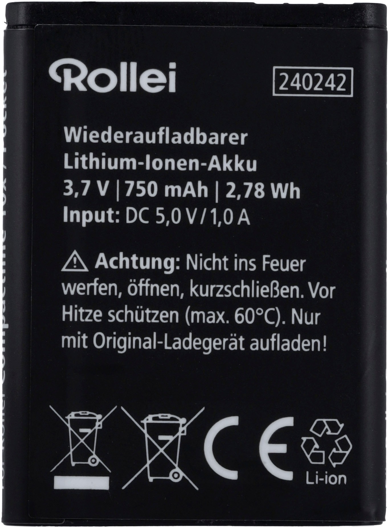 Rollei Kompaktkamera »Compactline Pocket«, 6,1, 50 MP