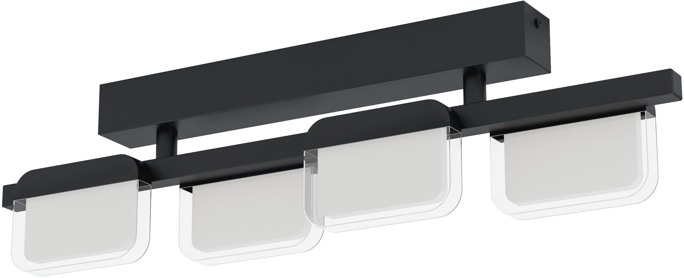 EGLO Deckenleuchte »ERVIDEL«, Leuchtmittel LED-Modul   LED fest integriert, günstig online kaufen