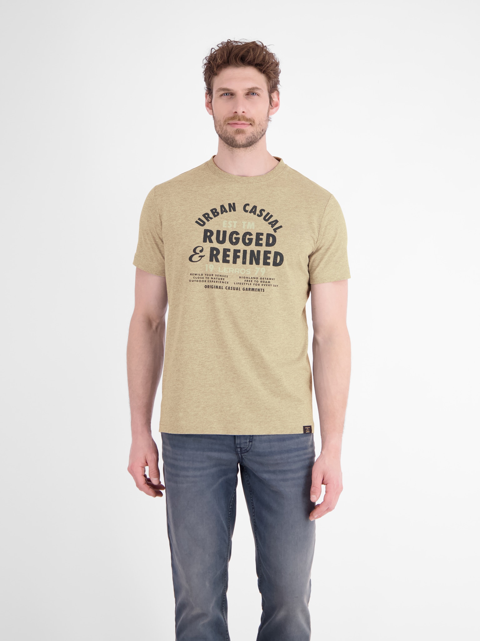 LERROS Sommershirt mit Schriftzug