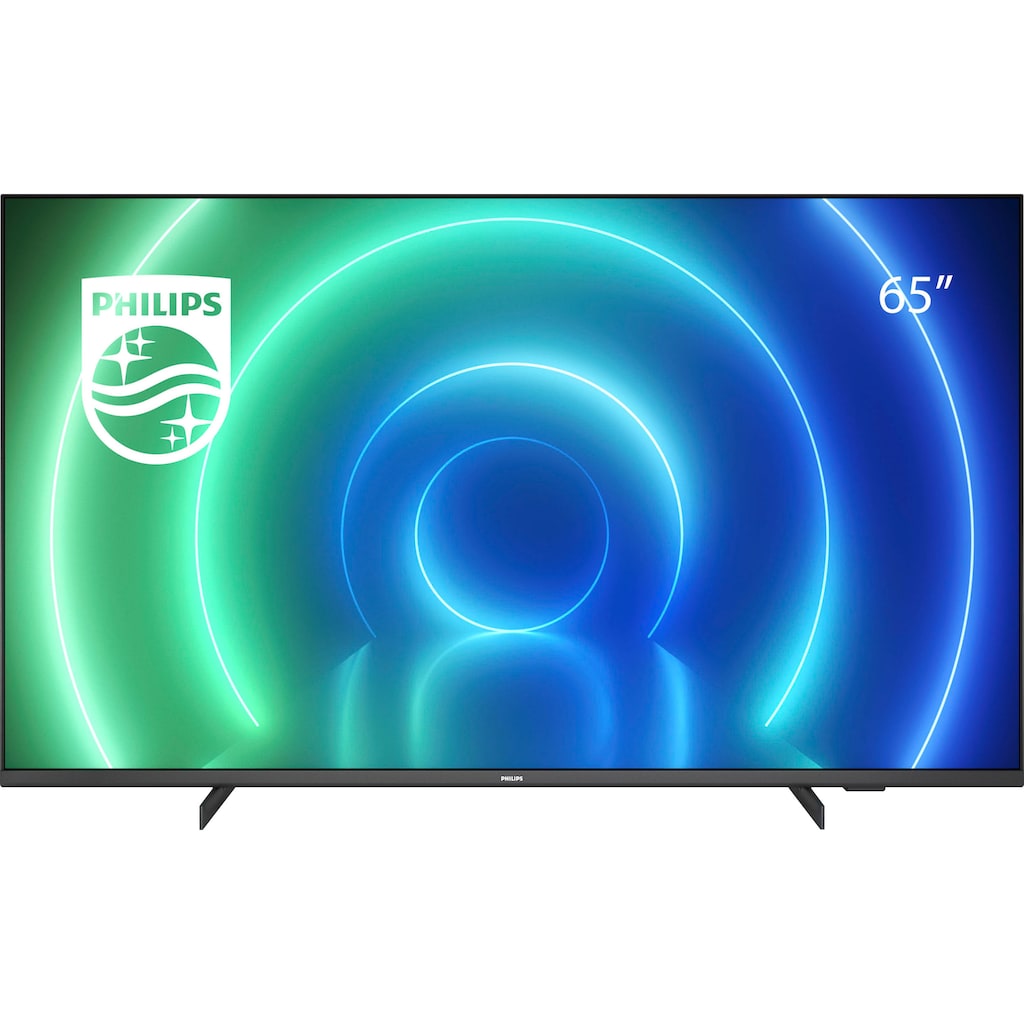 Philips LED-Fernseher »65PUS7506/12«, 164 cm/65 Zoll, 4K Ultra HD, Smart-TV, HDR10+ kompatibel, 60 Hz, Dolby Vision & Atmos, Smart TV, Triple Tuner