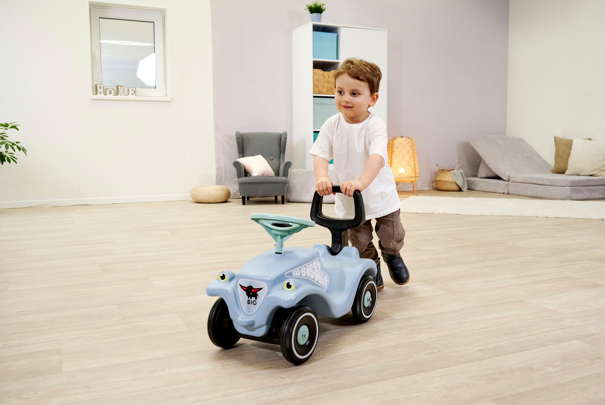 BIG Rutscherauto »BIG Bobby Car Classic + Walker«, Made in Germany