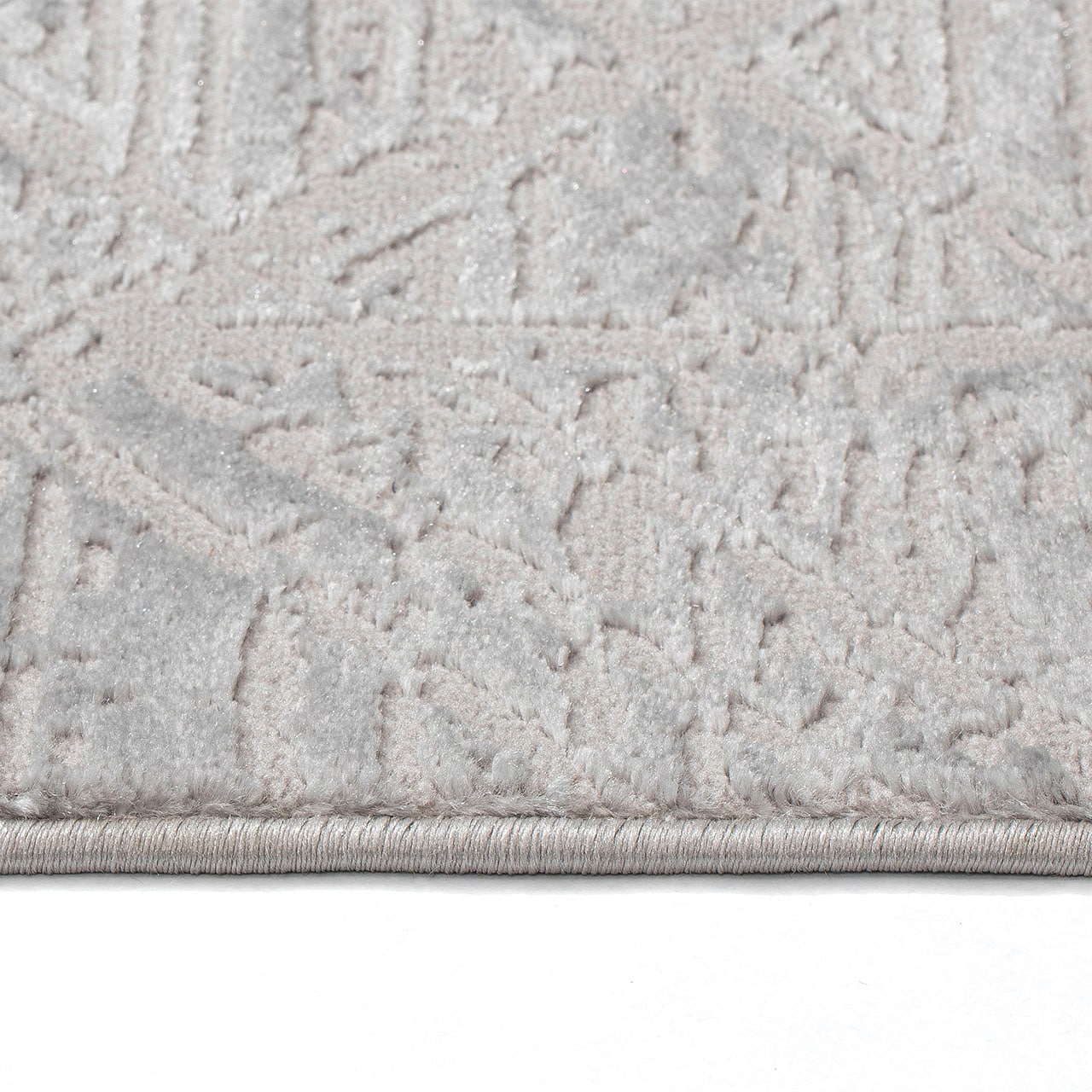 Sehrazat Teppich »Moda 1200«, rechteckig, 9 mm Höhe, Kurzflor, 3 D Effekt Optik, Hoch Tief Struktur, Wohnzimmer