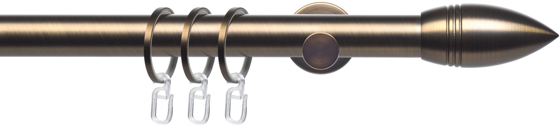 Liedeco Gardinenstange »CELBULLE01SG1L« Ø 25 mm 1 läufig-läufig Fixmaß 1-lä günstig online kaufen