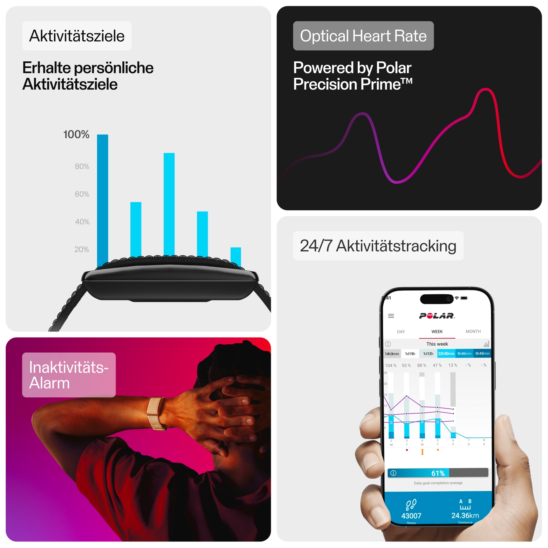 Polar Fitness-Tracker »LOOP GEN2 S-L«
