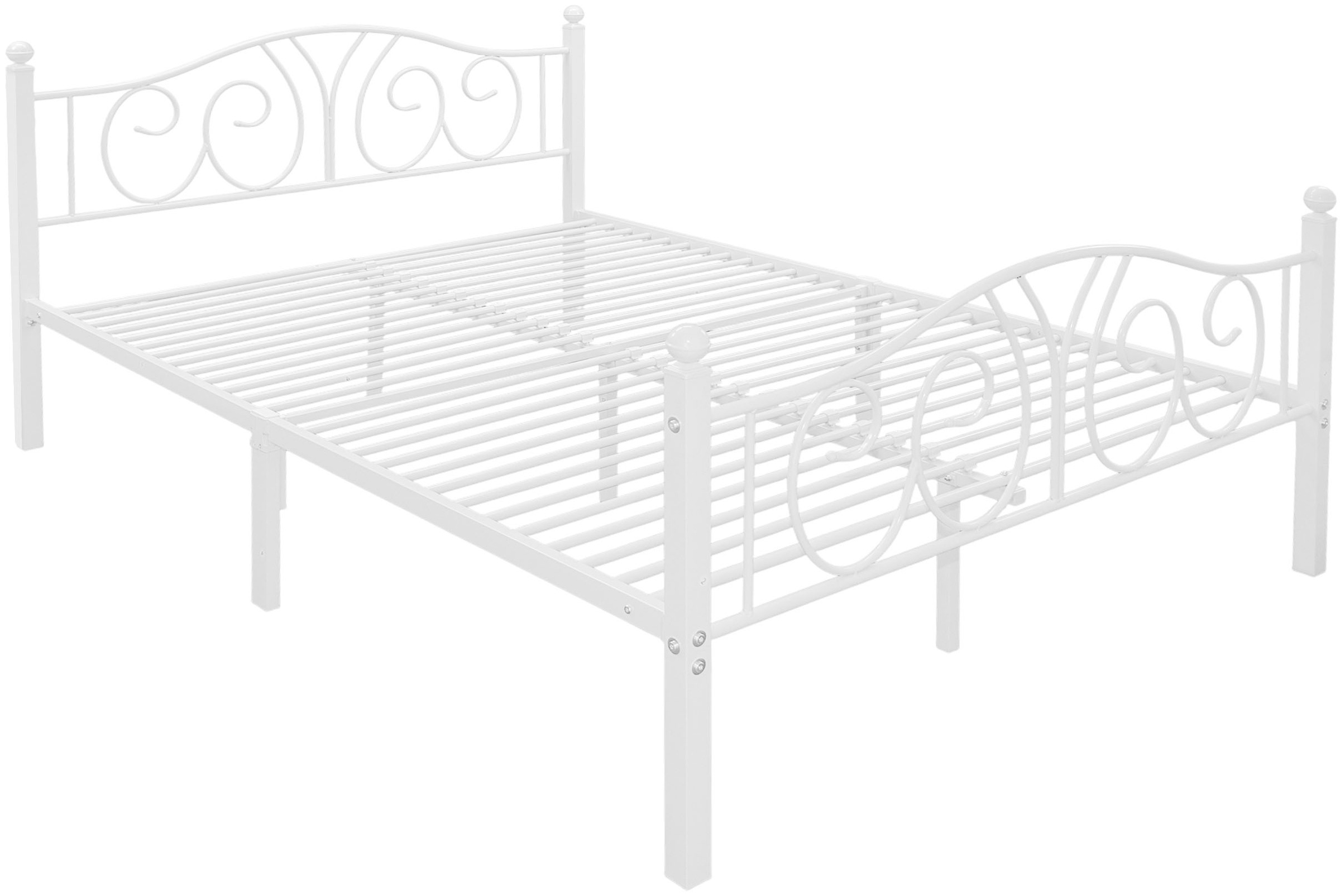 OTTO home Metallbett »Amrum Landhausbett Bett Märchenbett Prinzessinbett« T günstig online kaufen