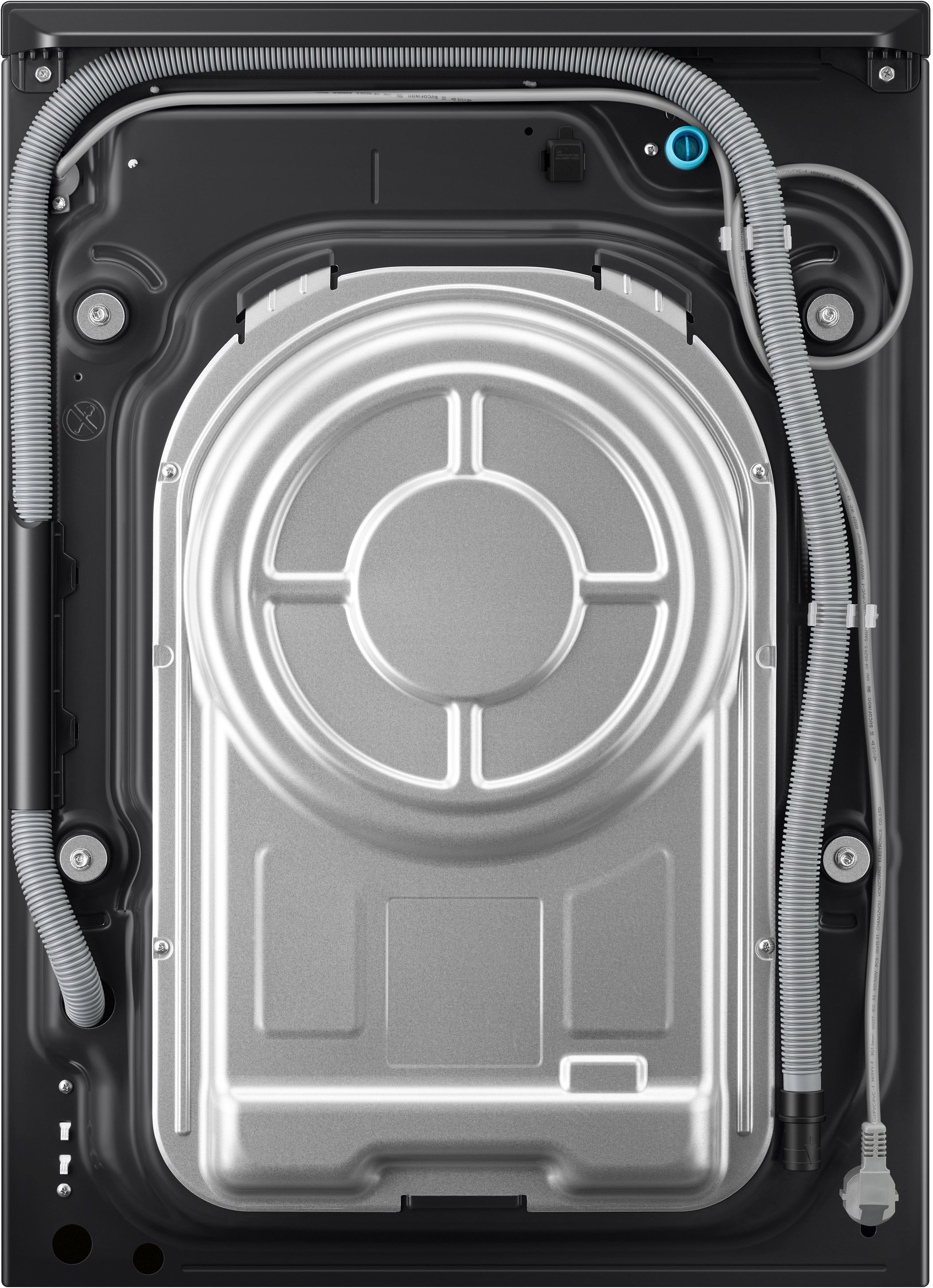Samsung Waschmaschine »WF90F09C4S«, 9 kg, 1400 U/min, AI Wash mit automatischer Waschmitteldosierung