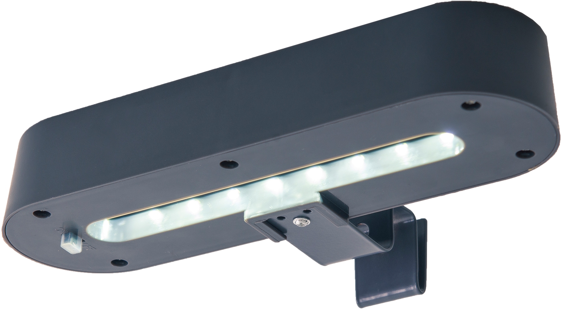 näve LED Solarleuchte »Gardenlight«, 1 flammig, LED 2er Dachrinnen Set,Inkl. 8x LED,0,2 W / 35 lm / 7000 K