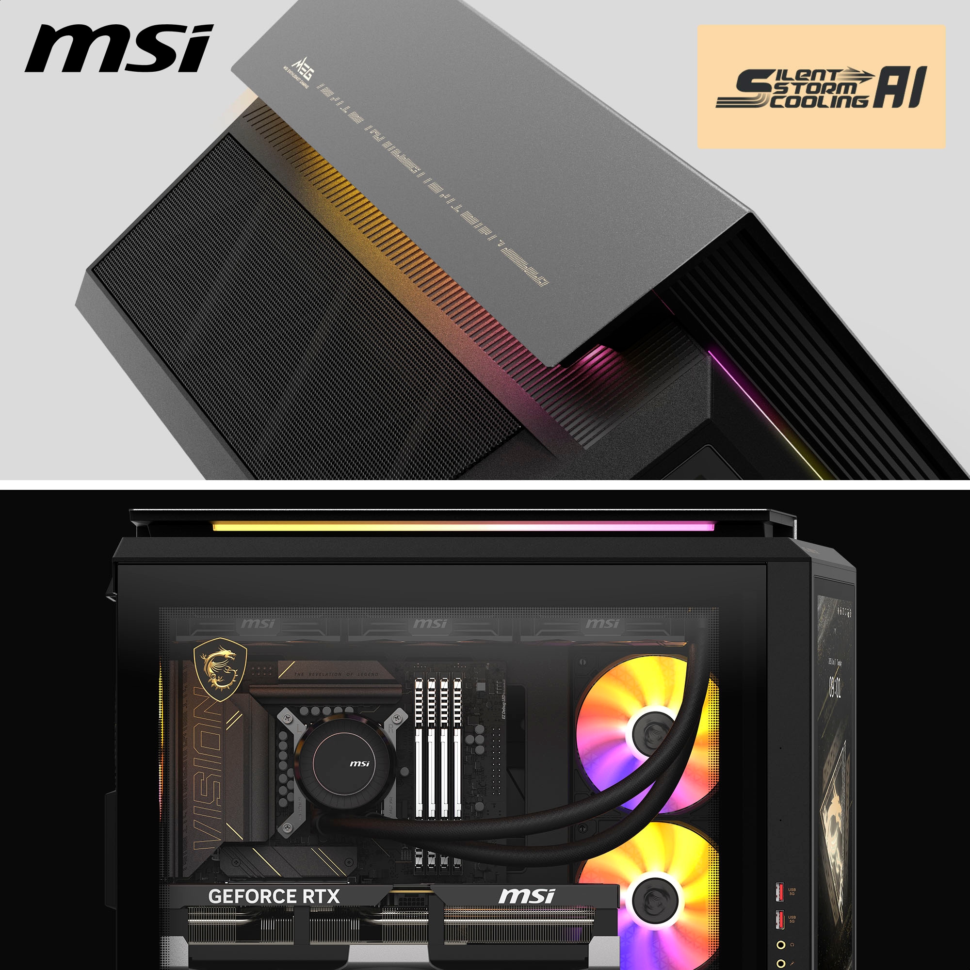 MSI Gaming-PC »MEG Vision X AI 2NVV7-008DE«