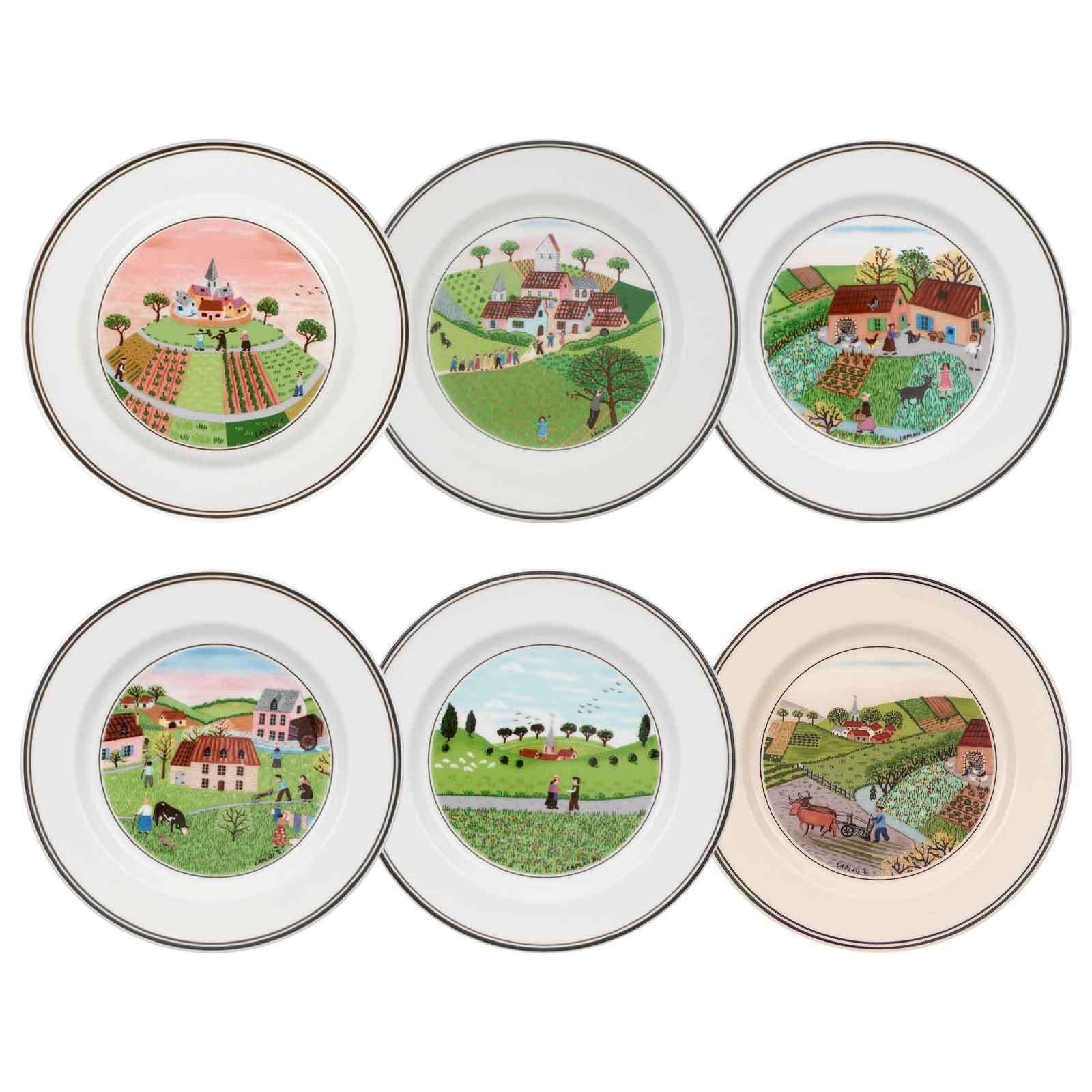Villeroy & Boch Brotteller »Brotteller Kollektion Design Naif ø 17 cm 6er S günstig online kaufen
