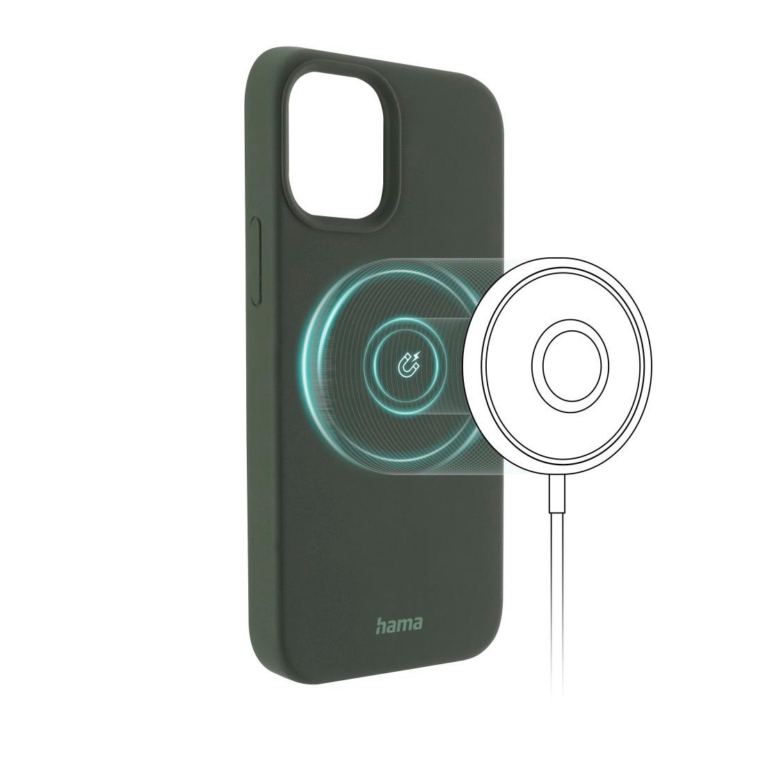 Hama Smartphone-Hülle »Handy Cover für iPhone 12 mini für Apple MagSafe Finest Feel Pro«