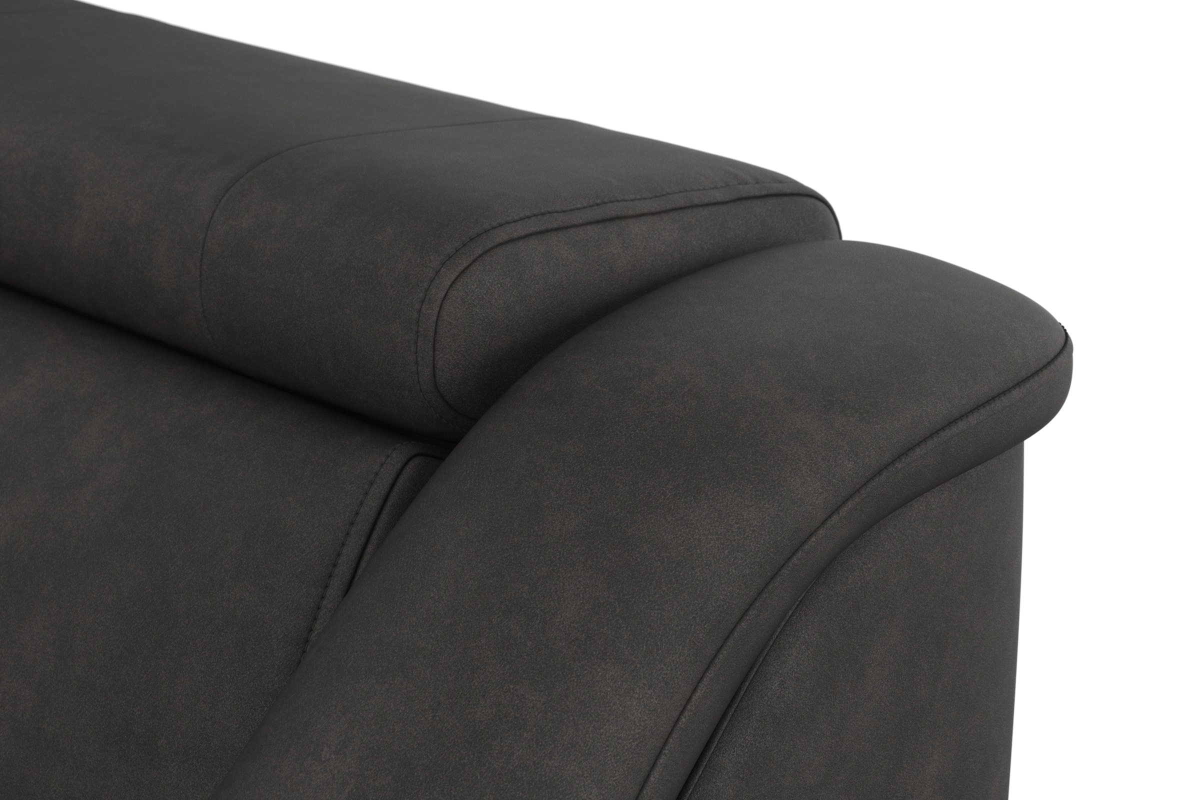 sit&more Ecksofa »Freetown L-Form«, inklusive Kopfteilverstellung und komfortablem Federkern
