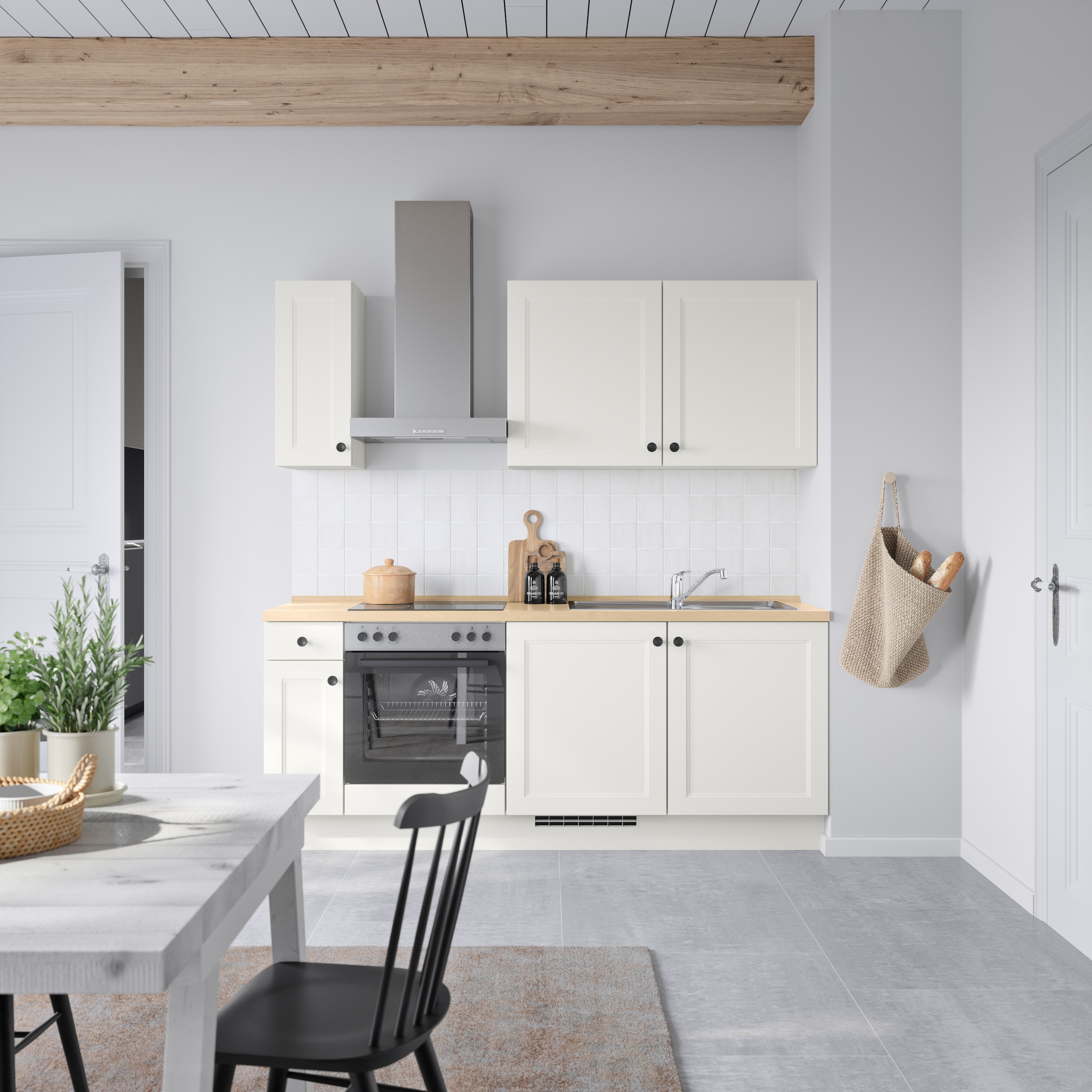 nobilia® Küchenzeile »"Cascada I"« vormontiert, Ausrichtung wählbar, Breite 210 cm, wahlw. mit E-Geräten