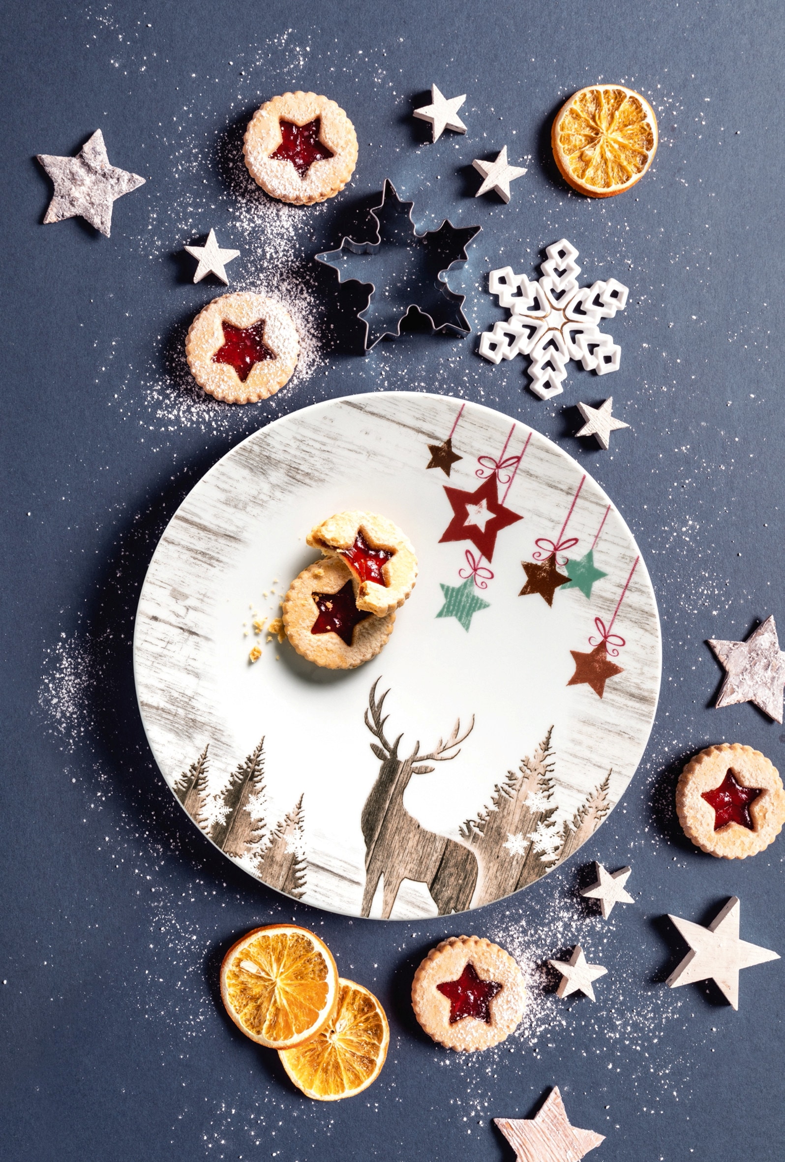 Seltmann Weiden Frühstücksteller »Life Christmas« Teller rund 22,5 cm