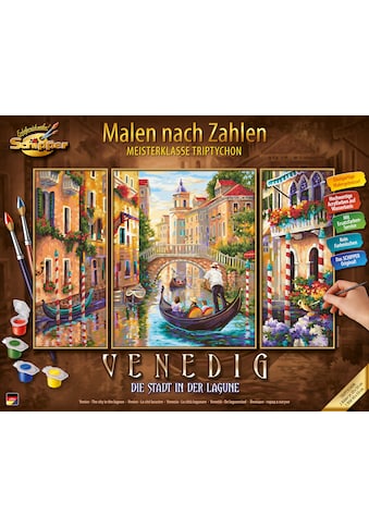 Schipper Malen nach Zahlen »Meisterklasse Triptychon - Venedig - Die Stadt in der... kaufen