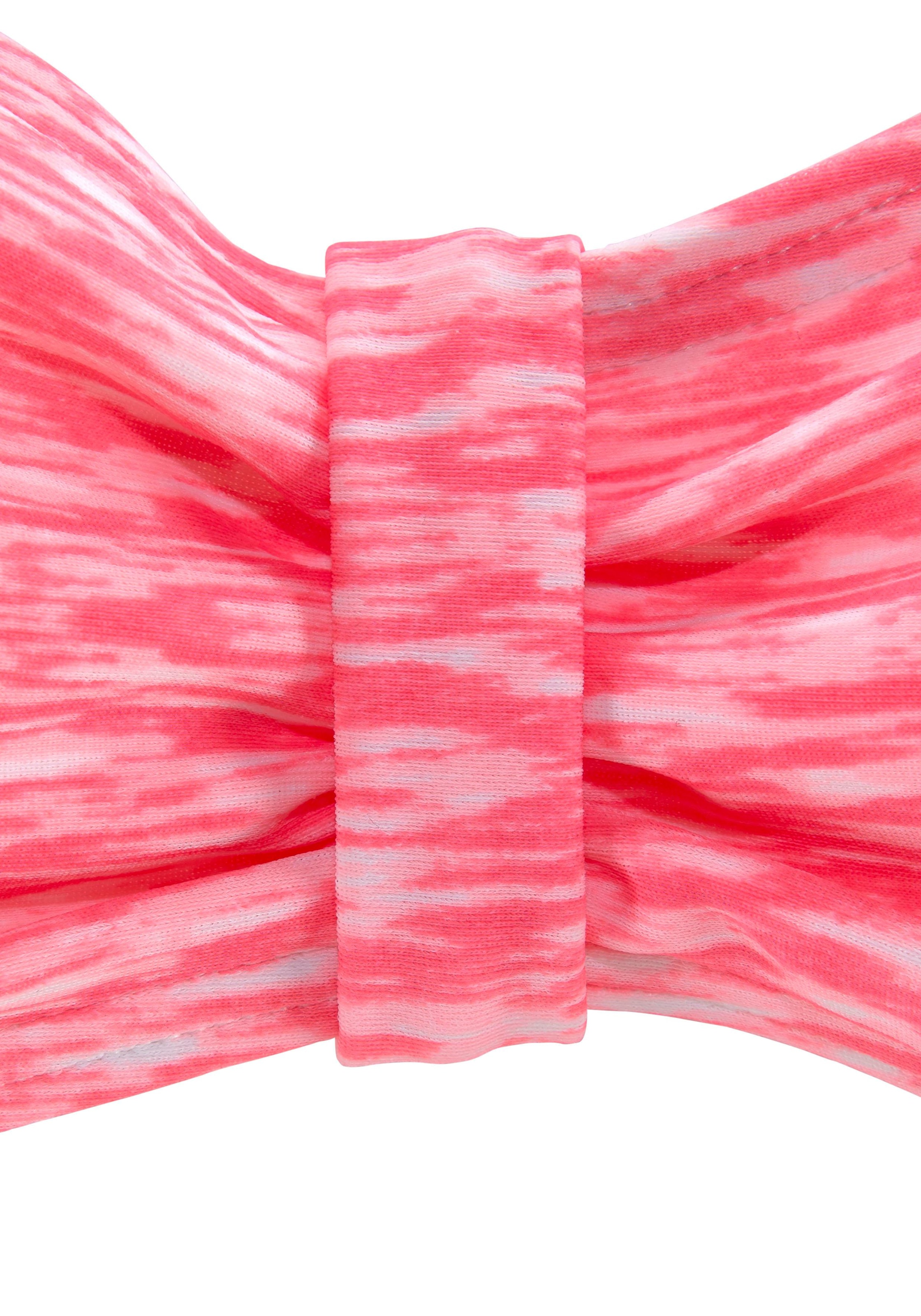 3. Bild von Venice Beach Bandeau-Bikini, regulierbares Top, seitliche Stäbchen