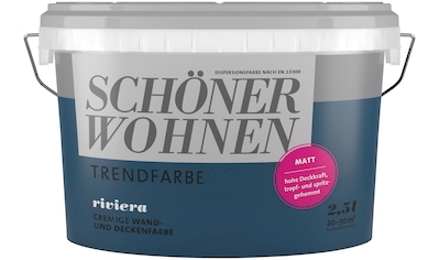 SCHÖNER WOHNEN FARBE Wand- und Deckenfarbe »TRENDFARBE«