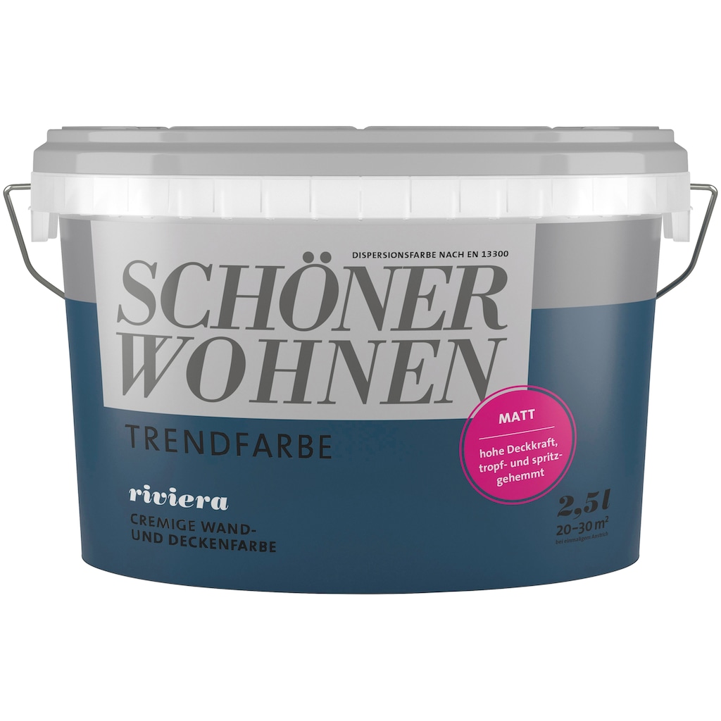 SCHÖNER WOHNEN FARBE Wand- und Deckenfarbe »TRENDFARBE«