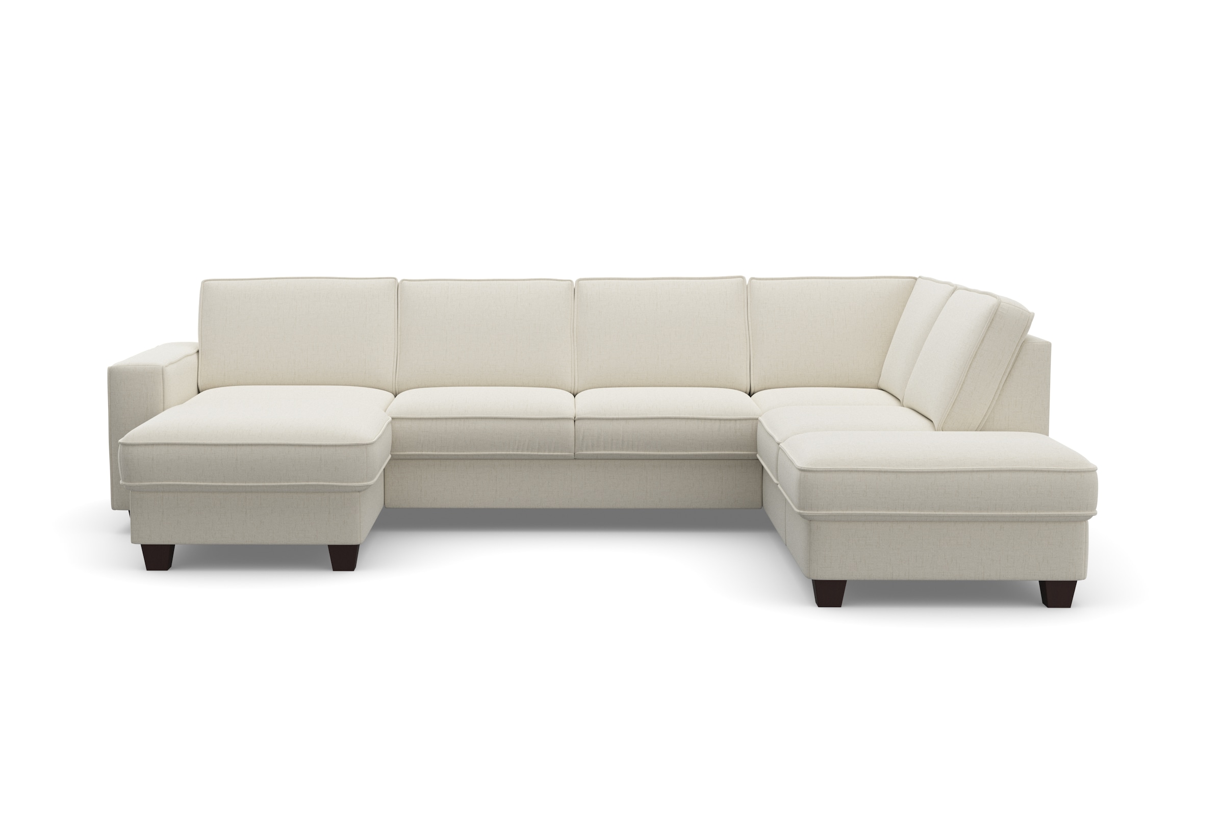 Home affaire Wohnlandschaft »County U-Form« wahlweise Ottomane links oder r günstig online kaufen