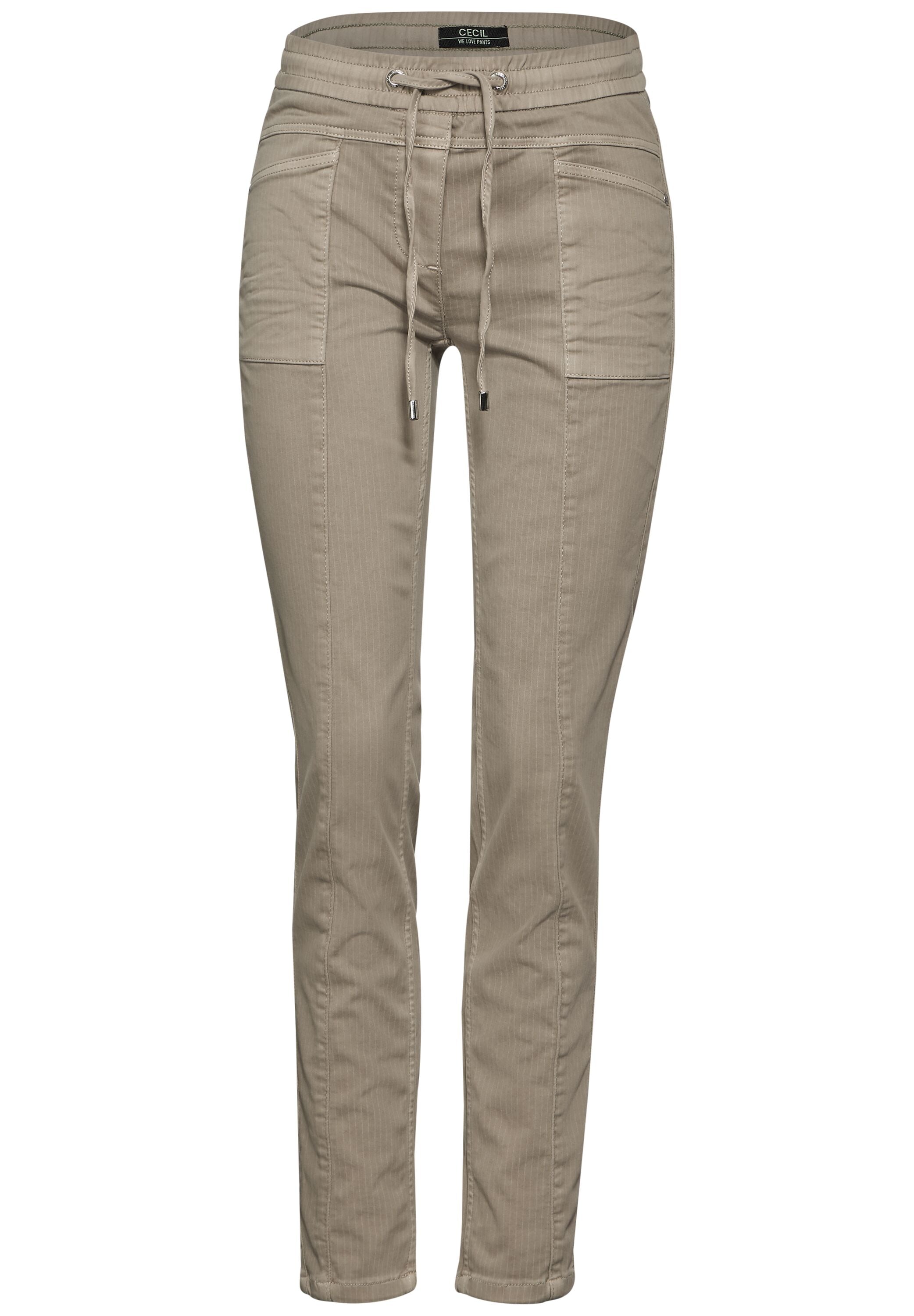 Cecil Jogginghose »Style Tracey«, mit feinen Streifen