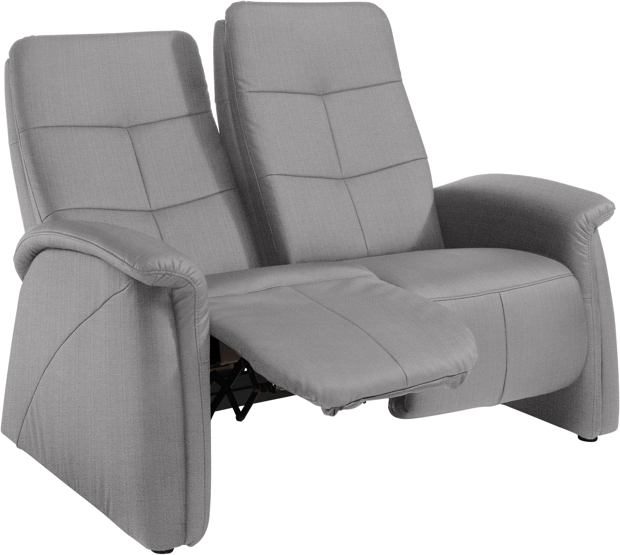 exxpo - sofa fashion »Tivoli, Kinosofa, bequem und komfortabel durch die Relaxfunktion« (2-sitzig), schmale Armlehnen