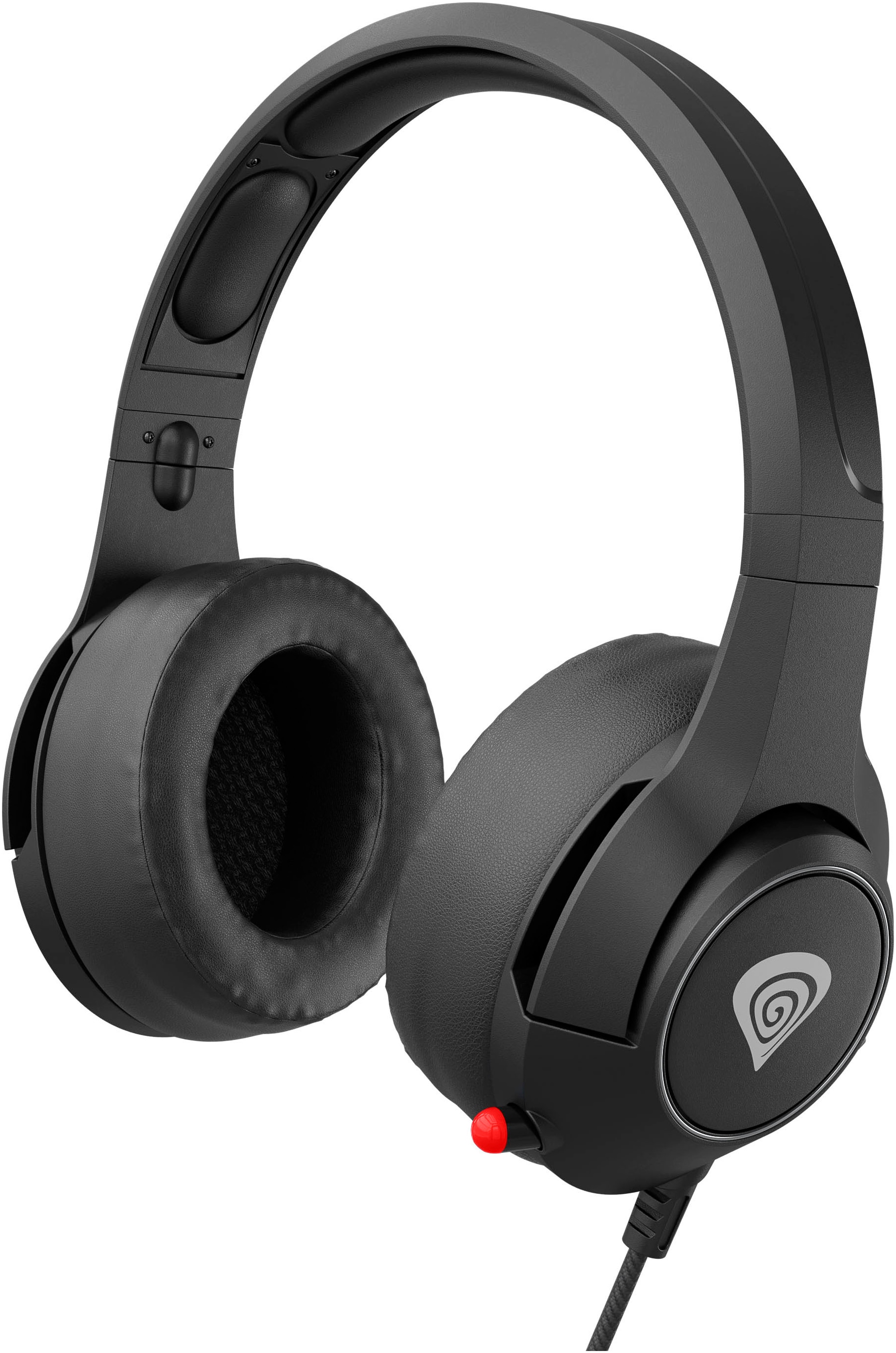 Genesis Gaming-Headset »ARGON 600 kabelgeb. schwarz«, Freisprechfunktion-Mikrofon abnehmbar-Stummschaltung