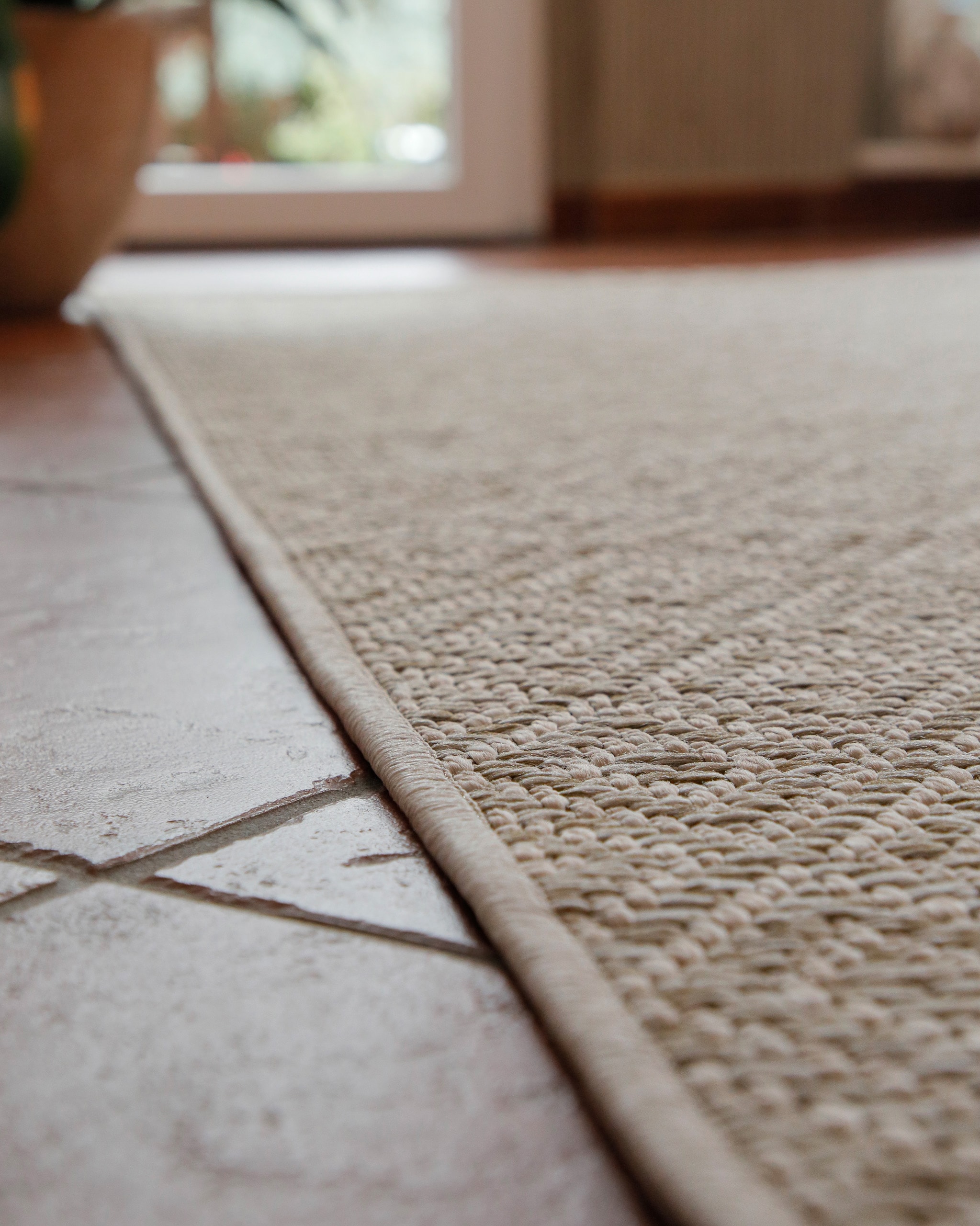 Wecon home Teppich »Buhai« rechteckig 3 mm Höhe ultraflacher Schmutzfangläu günstig online kaufen