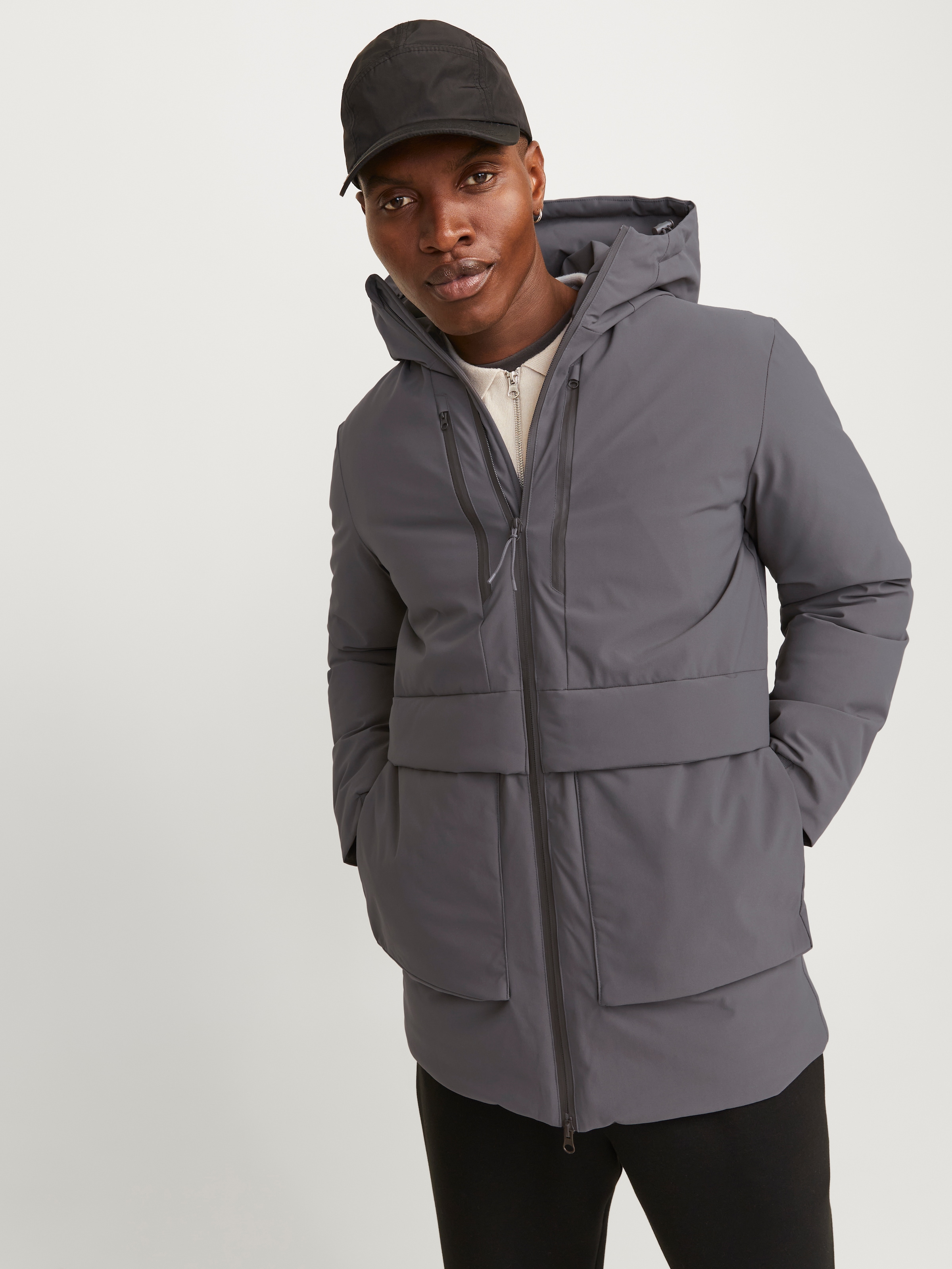 Jack & Jones Parka »JCOCHARLIE PARKA JACKET BF«, mit Kapuze